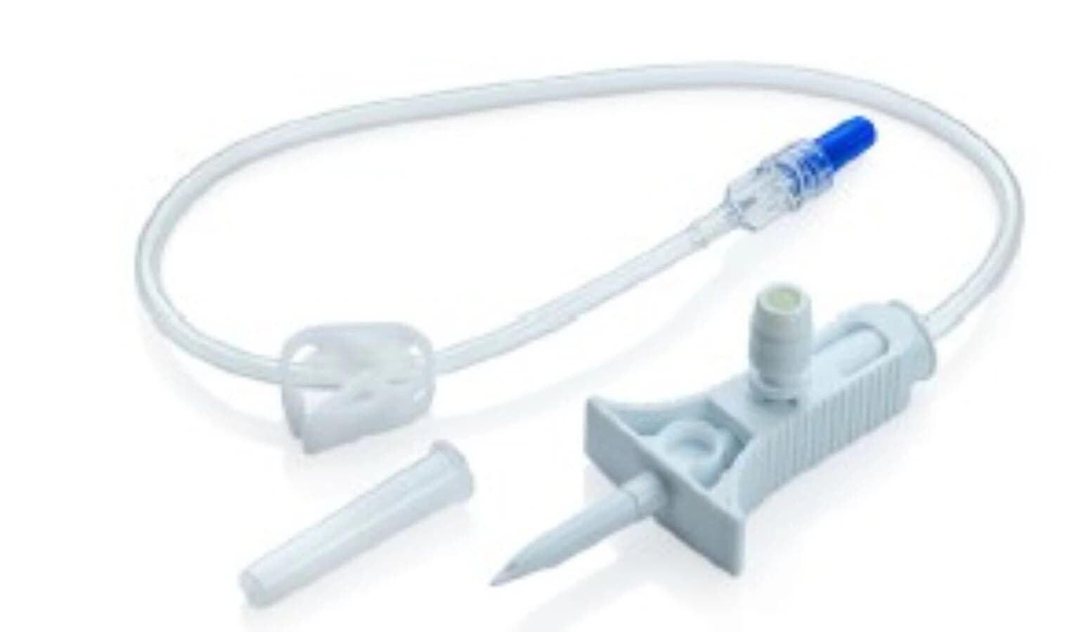 B. Braun OnGuard Bag Adaptor, Luer Lock, 19" Tubing, 50/Case - OnGuard Bag Adaptor LL - Image 1