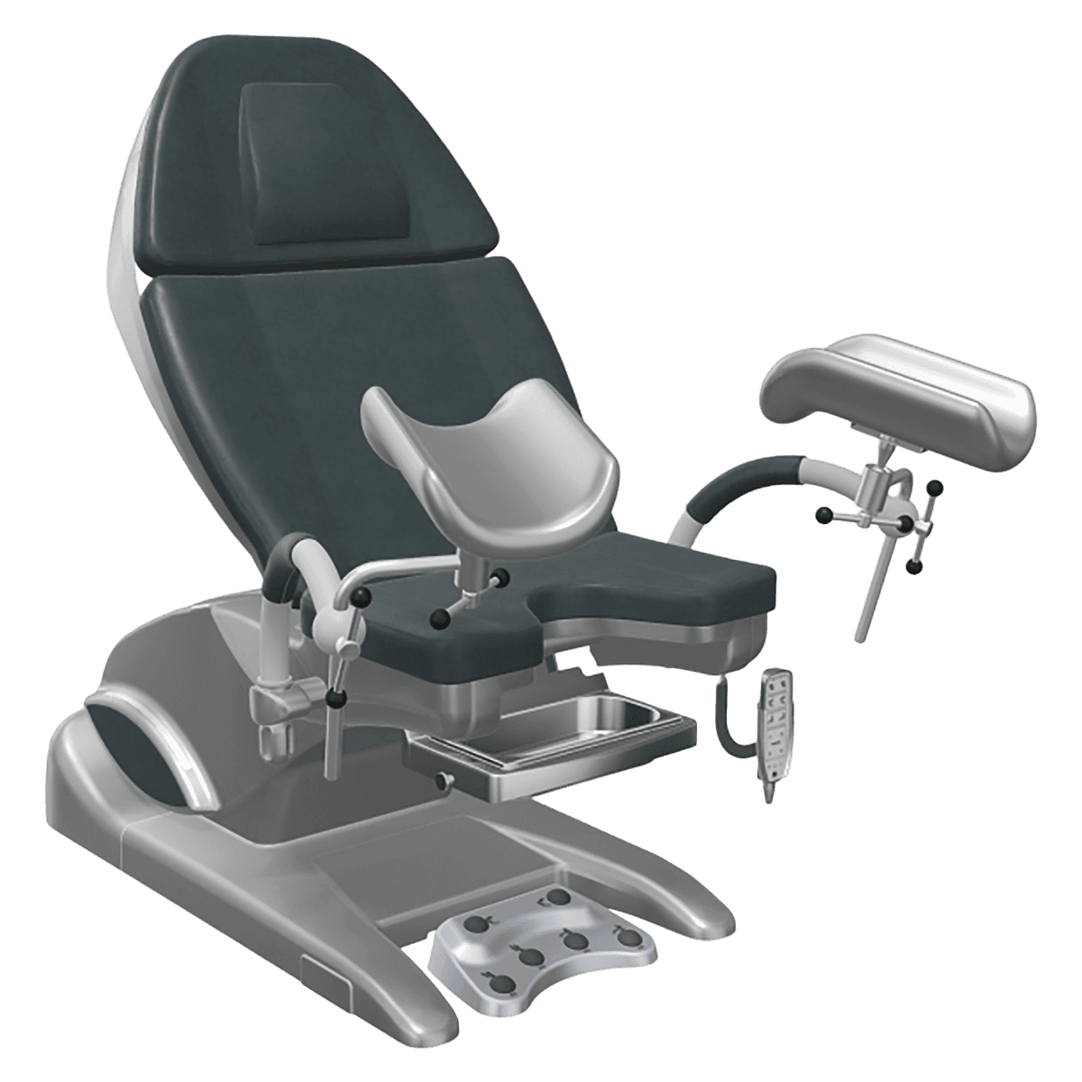 Schmitz Arco-Matic 200M One Gynecological Chair, Titan Grey - Arco-Matic 200M One - Image 1