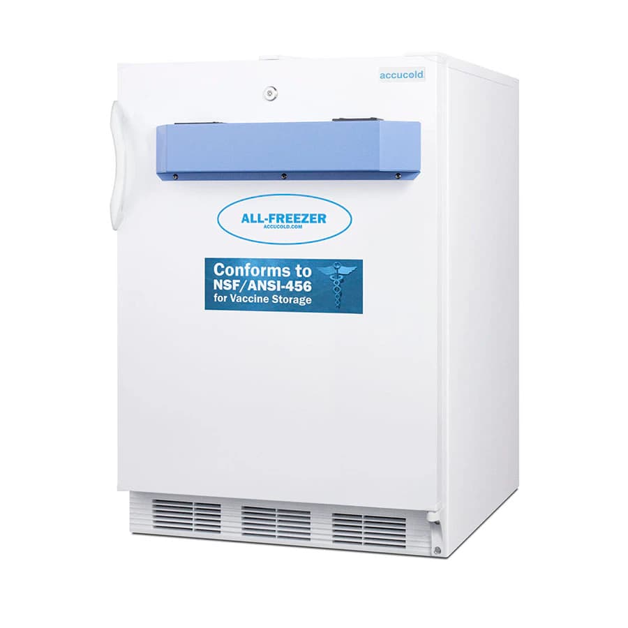 Accucold Vaccine Freezer, 1.85 cu ft, Solid Door, 3 Drawers, -15 to -35°C, Manual Defrost, Felix Storch Summit - Freezer Vac Built-In Solid - Image 1
