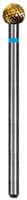 Dedeco Euro Goldies® Carbide Bur, Regular Cross Cut, HP, #G071E, 5.0 mm Diameter, Titanium Nitride Coated, 1/Pkg - Euro Carbide Goldies® Crosscut, HP - # G071E, 5.0 mm Diameter - Image 1
