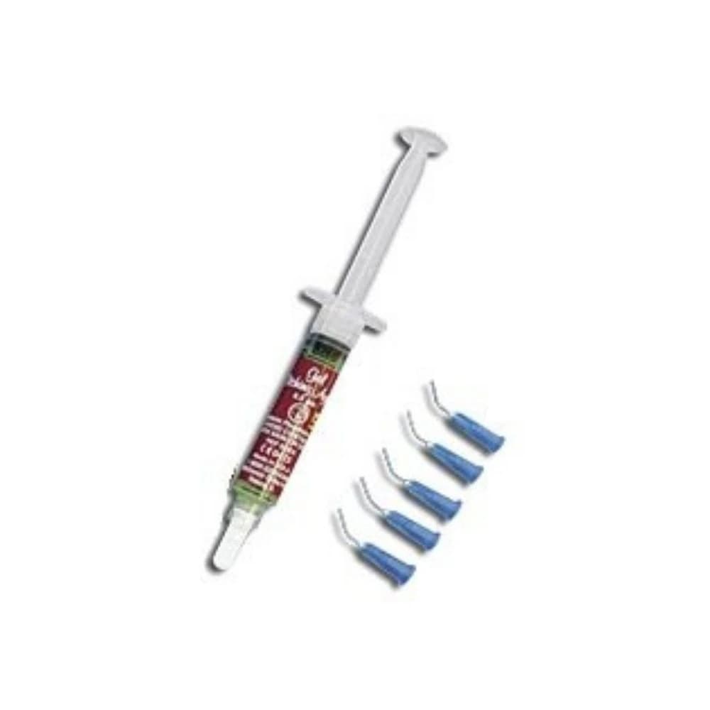 Ortho Technology Gel Etchant Syringe with Tips, 6.5 g, Green - Gel Etchant Syringe with Tips - Image 1