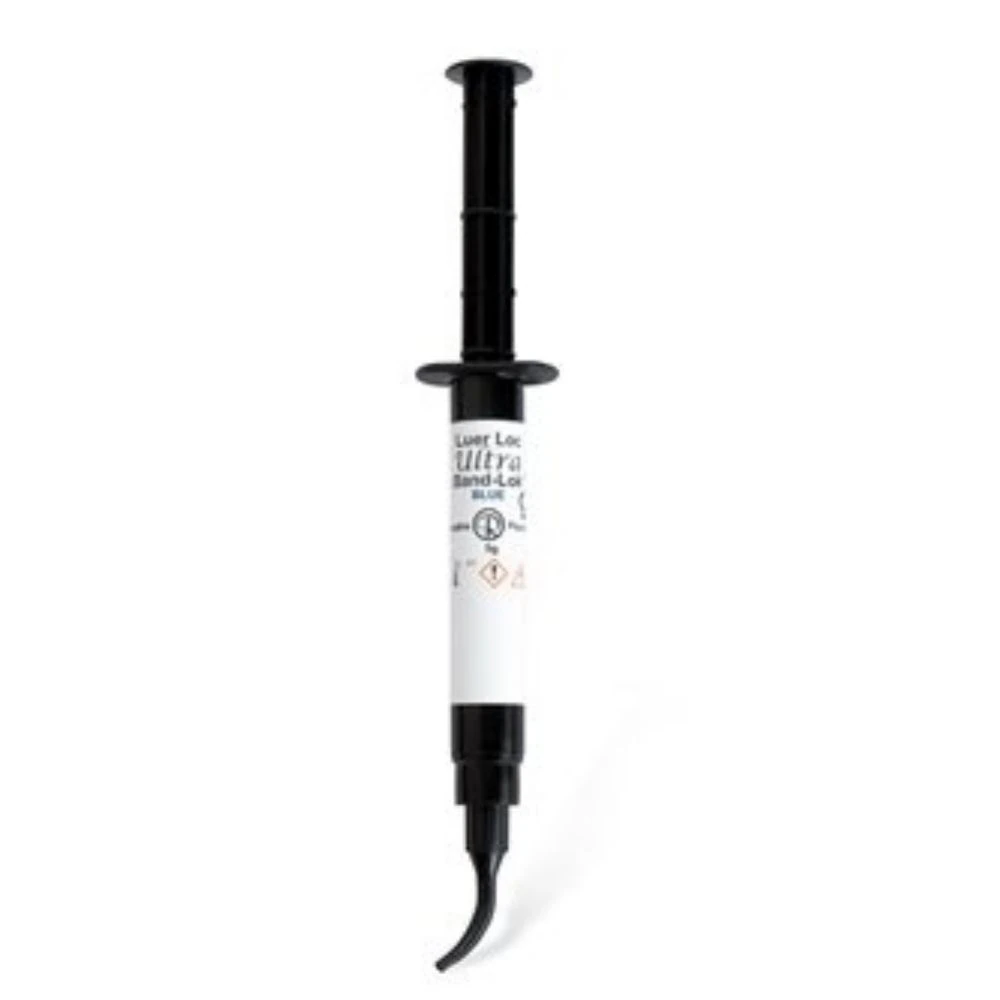 Ortho Technology Luerlok Ultra Bandlok Blue Light Cure Cement, 5g Syringe - Luerlok Ultra Bandlok Blue 5Gm - Image 1