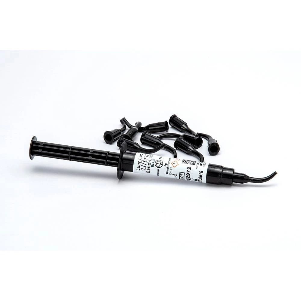 Ortho Technology Luerlok Ultra Bandlok Blue Light Cure Cement, 5g Syringe - Luerlok Ultra Bandlok Blue 5Gm - Image 1
