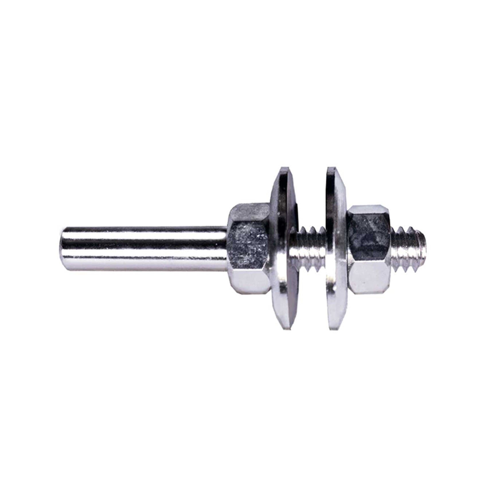 Dedeco Wheel Mandrel, 1/4" x 1/4", Nickel Plated, Magnetic, 01KTRQJVRARQ0X49X0DDV6BBR7 - Wheel Mandrel 1/4'' x 1/4'' - Image 1