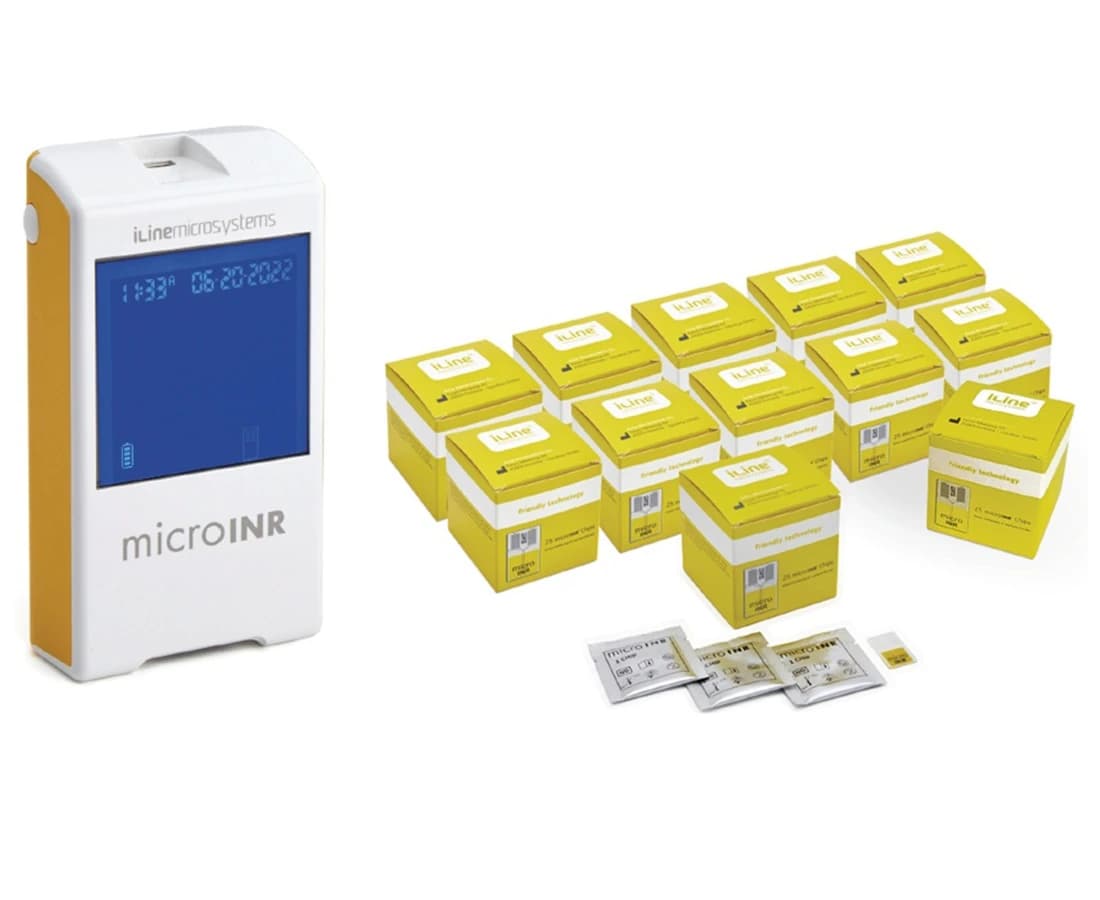 microINR PT/INR Promo Kit with 12 Boxes Test Chips and 1 Meter, CLIA Waived - microINR Free Meter Promo Kit - Image 1