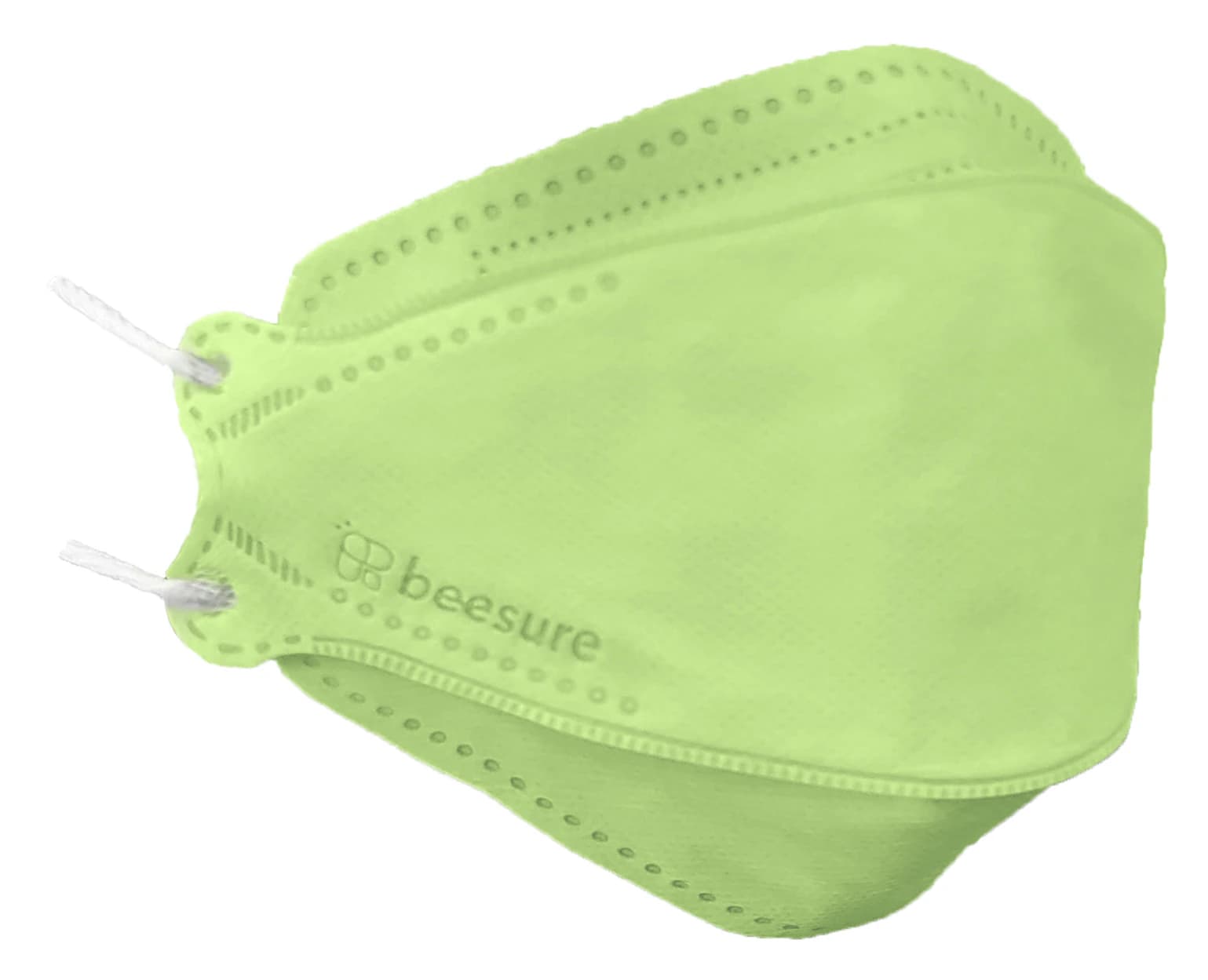 BeeSure Radiant Procedure Face Mask, ASTM Level 3, Lime, 40/Box, BE2610 - BeeSure Radiant Procedure Face Mask ASTM Level 3 Lime Box of 40 - Image 1
