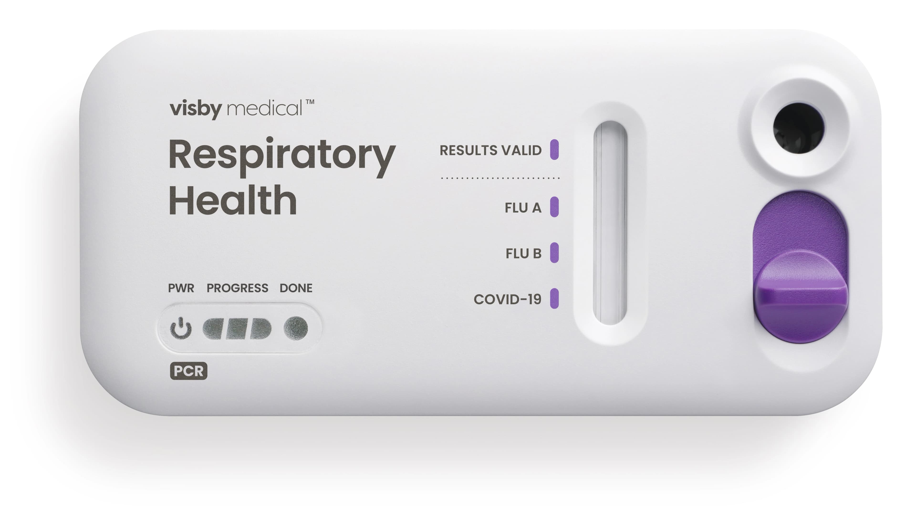 Visby Medical Respiratory Health COVID-19/Flu A&B PCR Test, CLIA Waived, 20 Tests/Case - Visby Medical Respiratory Heal - Image 1