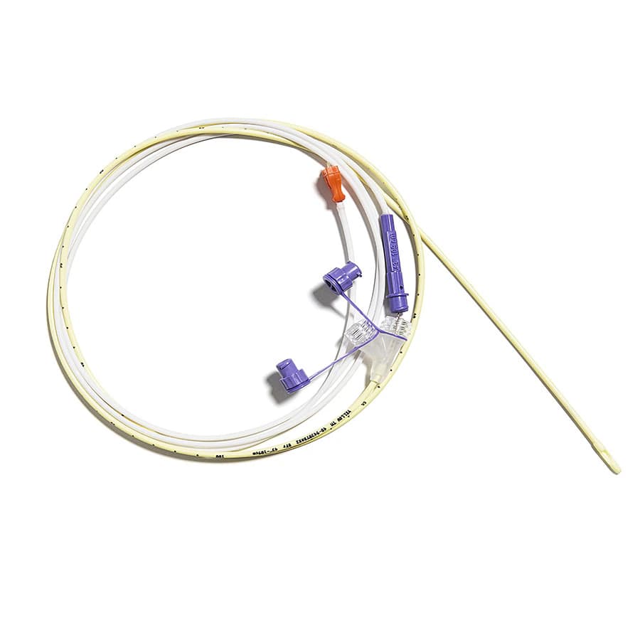 Avanos Corflo Nasogastric/Nasointestinal Feeding Tube, 8Fr, 43", With Stylet & Enfit Connector - Feeding Tube NG/NI Corflo - Image 1
