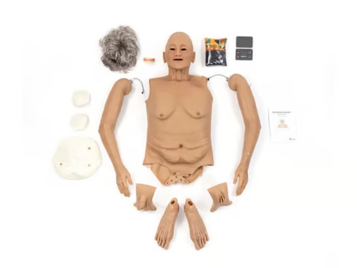 Laerdal Nursing Anne Simulator Geriatric Upgrade Kit (Medium) - Upgrade Kit Simulator Geriatri - Image 1