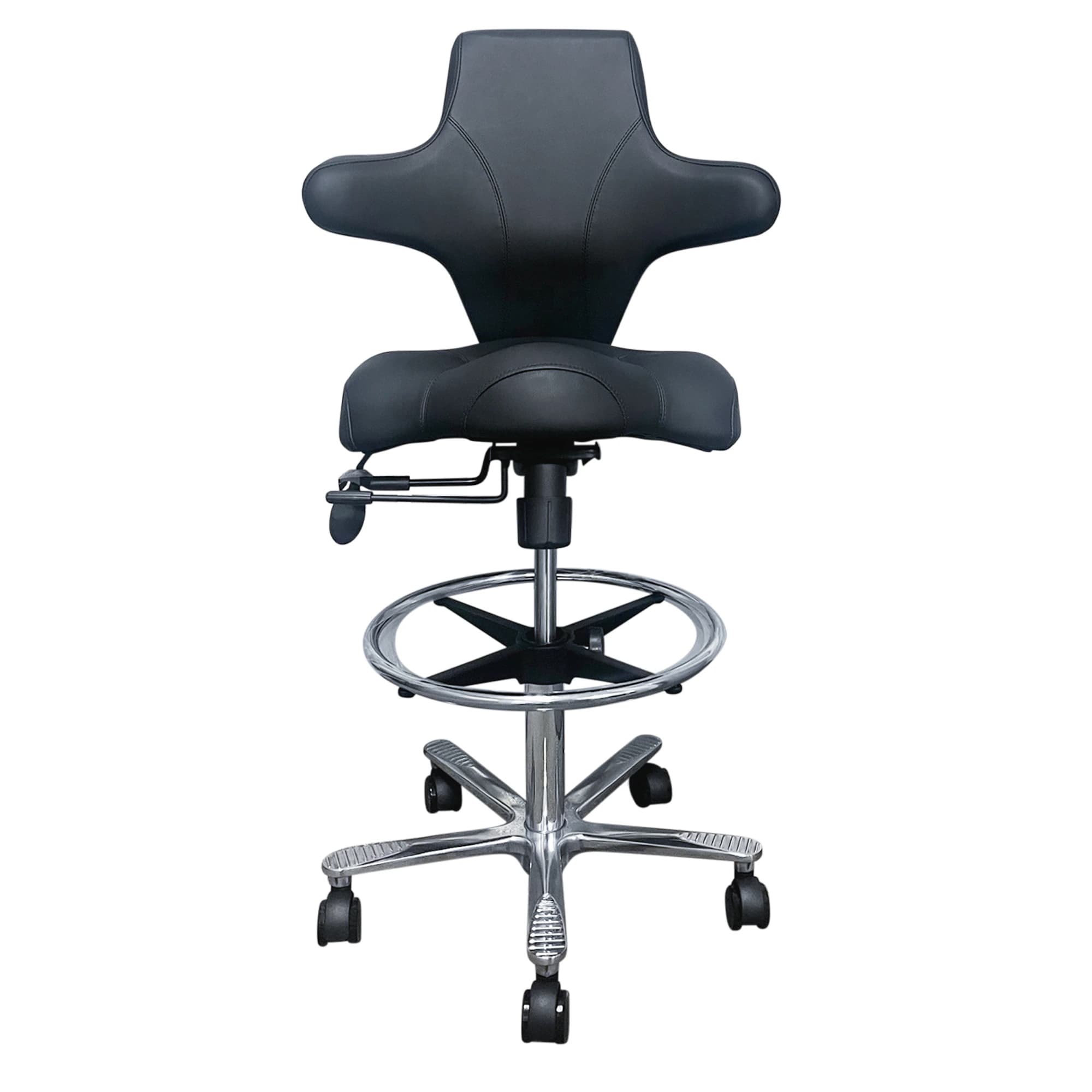Brandt Sonography Stool with 5-Caster Base, Black - Sonography Stool 5 Caster Base - Image 1