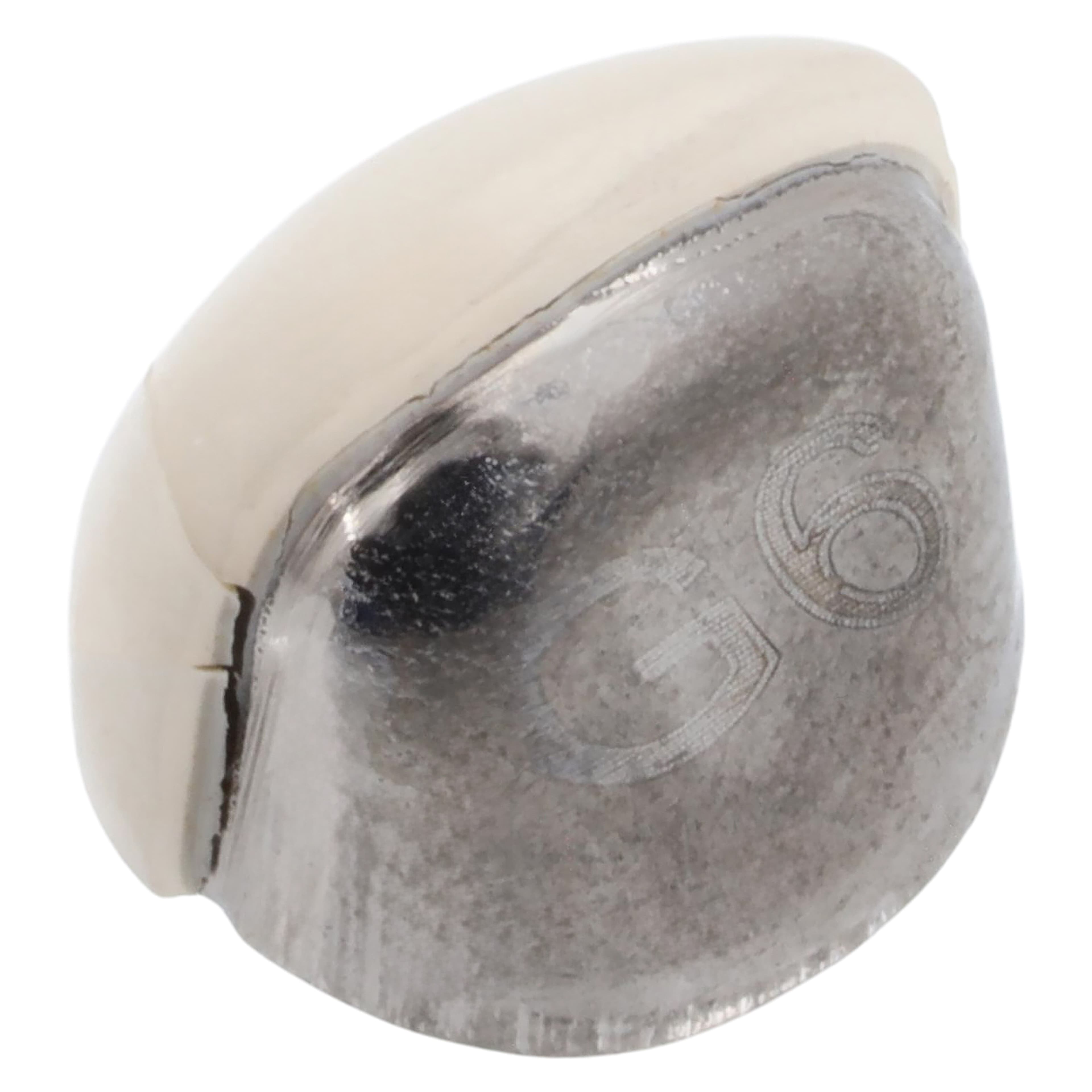 Acero Crowns ES Light White Anterior Crown, Upper Left Lateral, Size 6, 316L Stainless Steel, 1/Bag - ES Light White Anterior Crown UL6 Lateral - Image 1