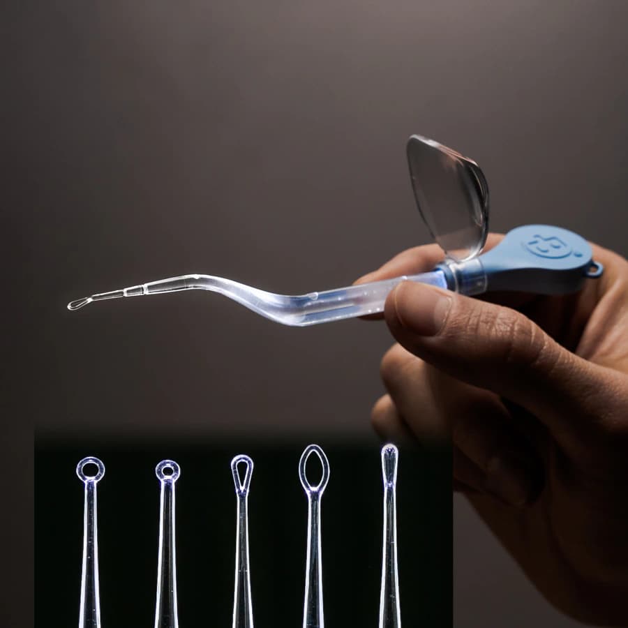 Bionix ClearLook Lighted Ear Curette, Variety Pack, Non-Sterile, Disposable, 50/Box - ClearLook Lighted Ear Curette - Image 1