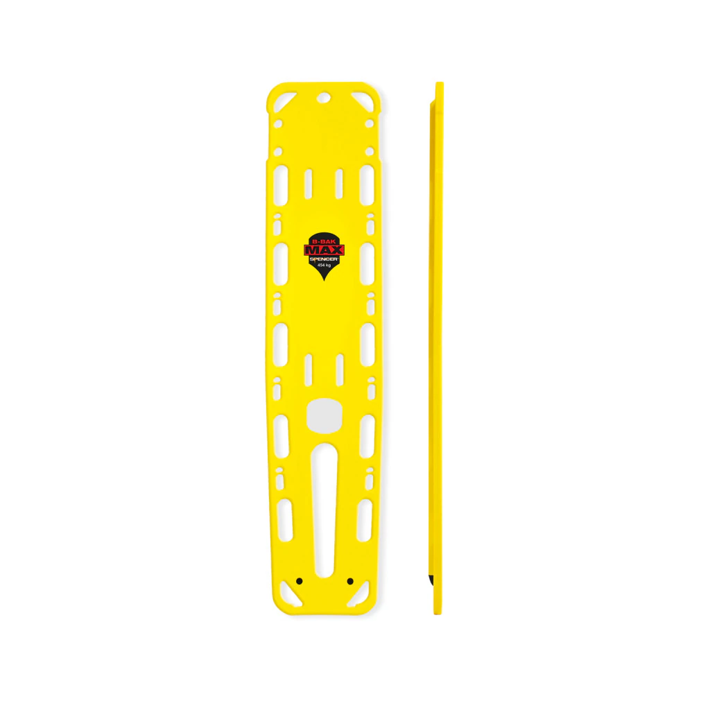 Spencer B-Bak Max Spineboard, Adult, Polyethylene, 1001 lb Capacity, Each - B-BAK PIN MAX Backboard - Image 1