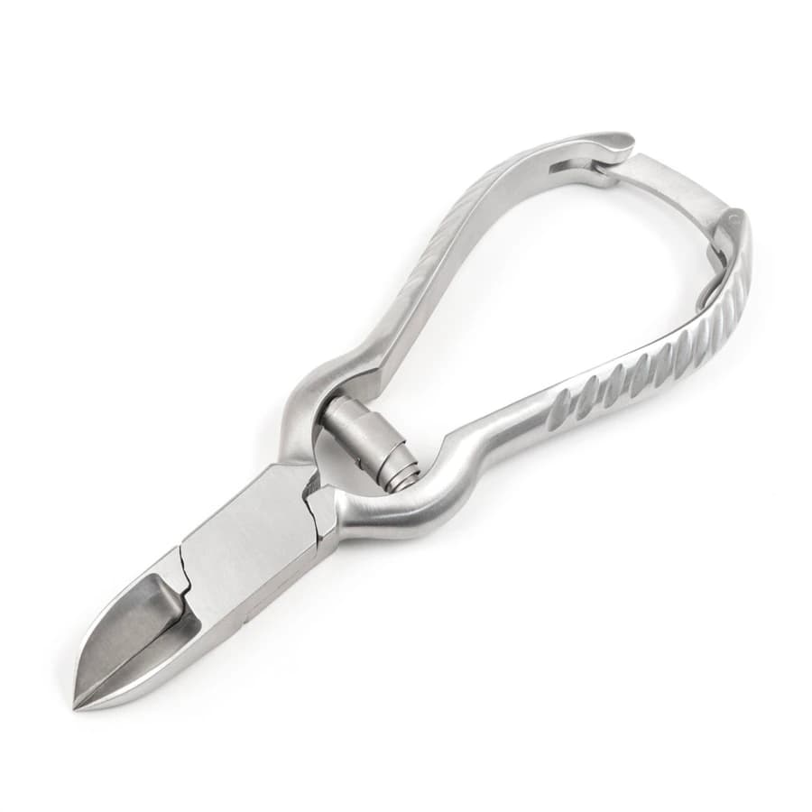 Sklar Econo Nail Nipper, 5-1/2" Concave Stainless Steel, Non-Sterile, Disposable, 12/Box - Nipper Nail Barrel Spring w/Lo - Image 1