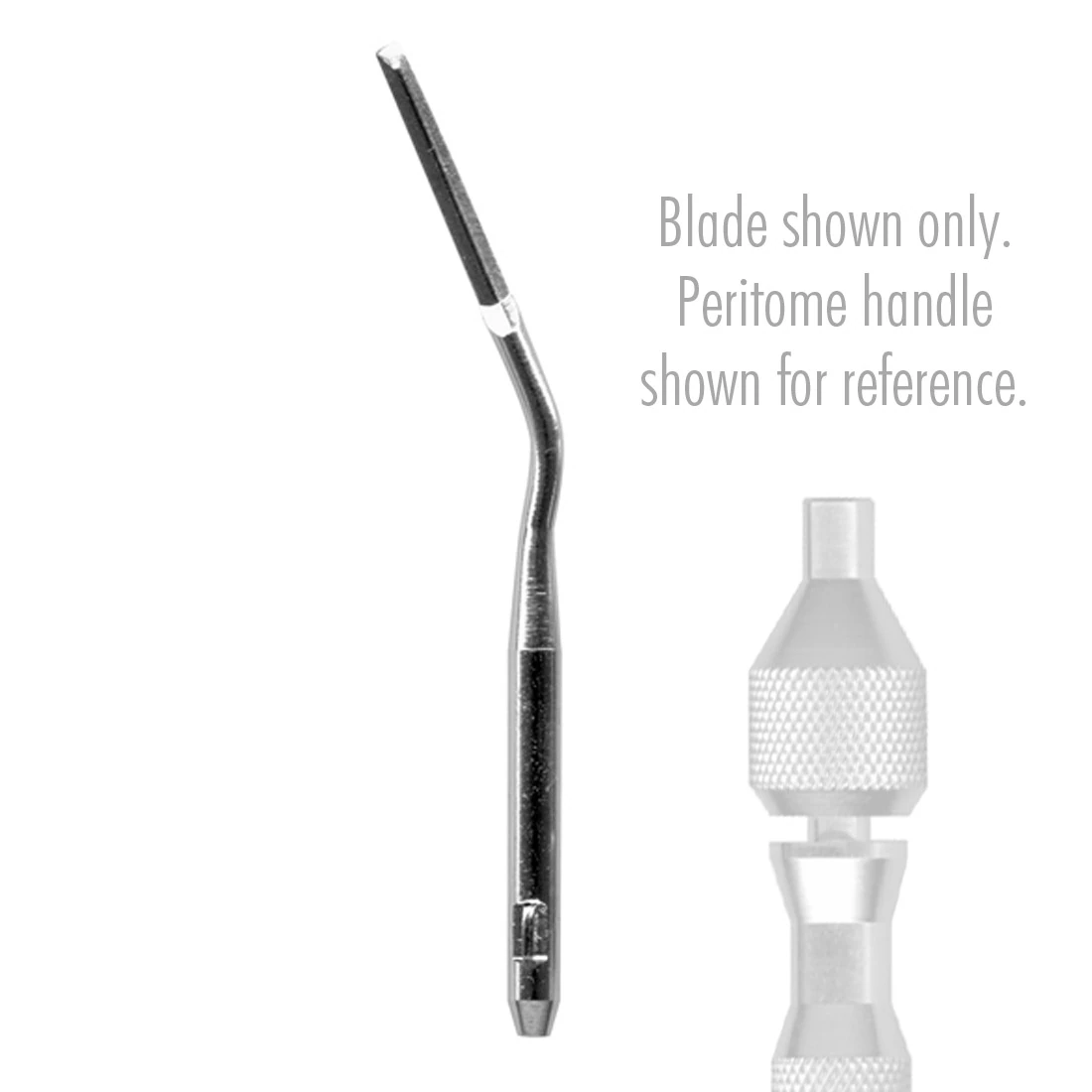 Ace Surgical Blade Periotome Angulated, 1.5 mm, Stainless Steel, Each - Blade Periotome Angulated - Image 1