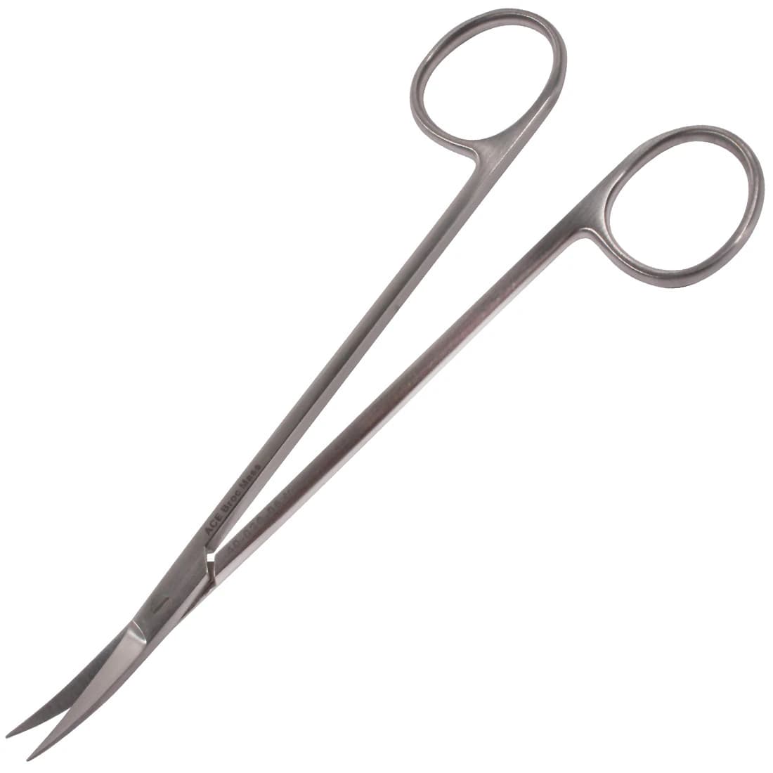 Ace Surgical Kelly Scissor #1 Curved, 6.25 in, Serrated Stainless Steel, Each - Kelly Scissor #1 Curved - Image 1