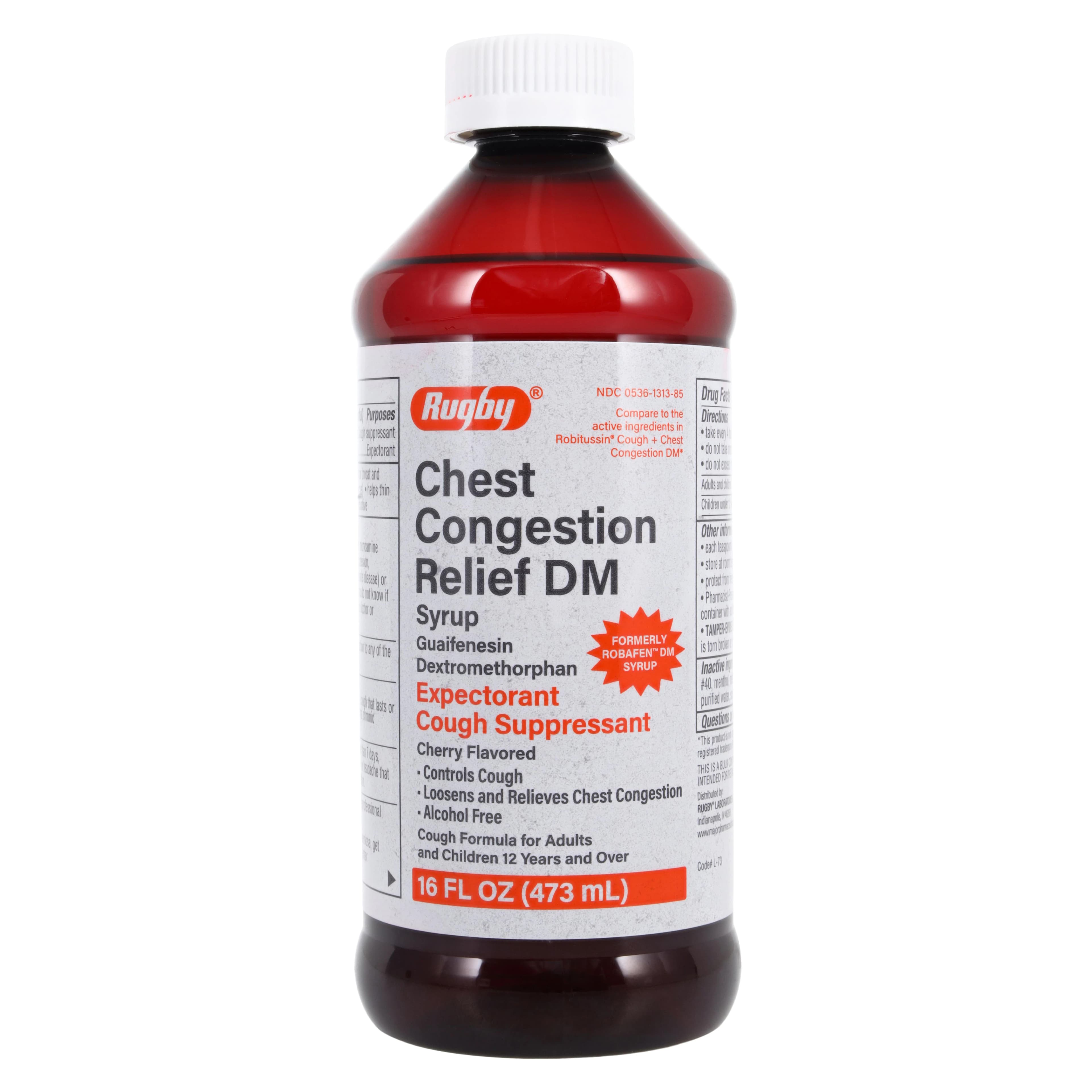 Guaifenesin DM Oral Syrup, 100mg/10mg per 5mL, 16 oz Bottle - Guaifenesin DM Oral Syrup - Image 1