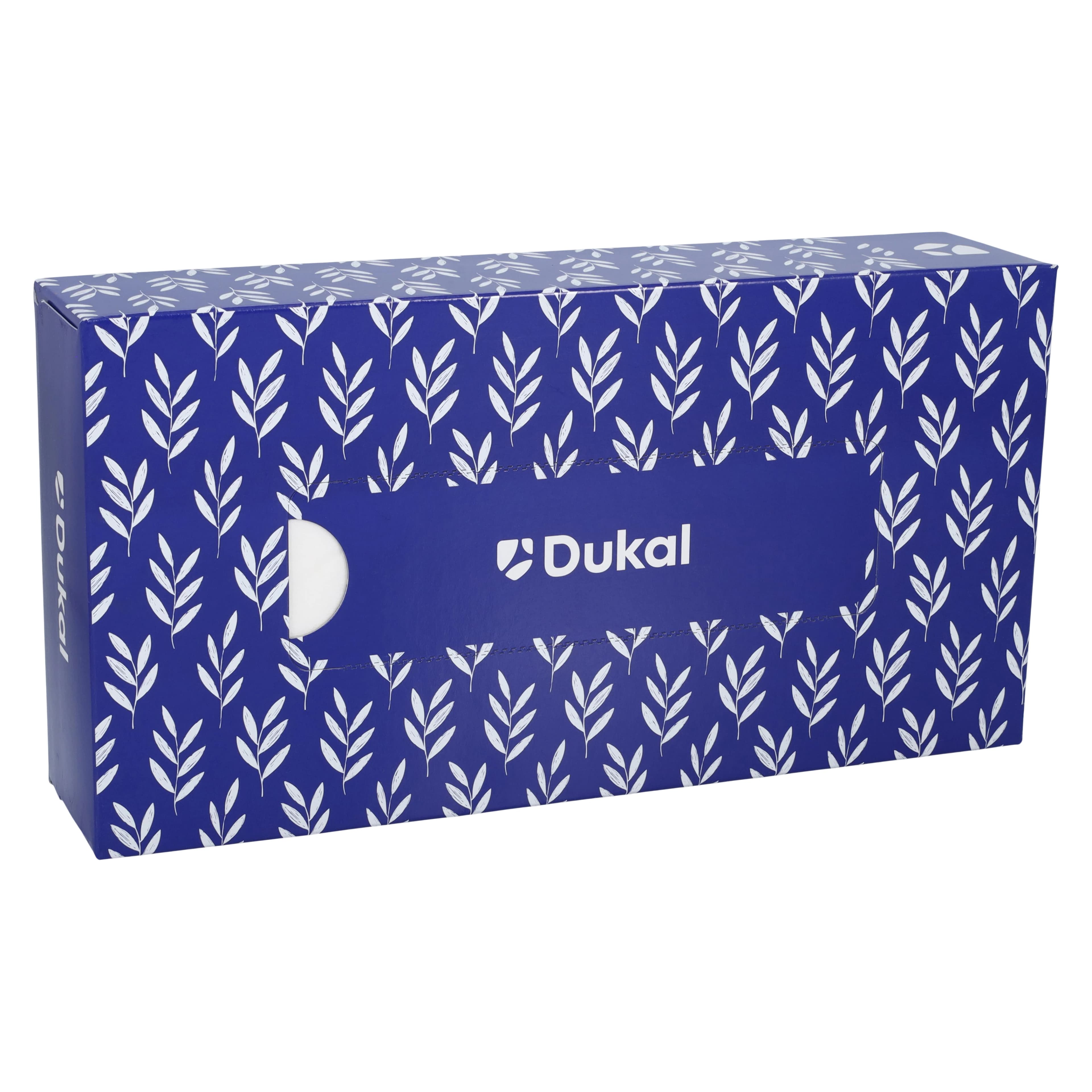 Dukal Facial Tissues Standard 2-Ply, White, 8 in x 8.3 in, 90/Box - Facial Tissues Standard 2-Ply - Image 1