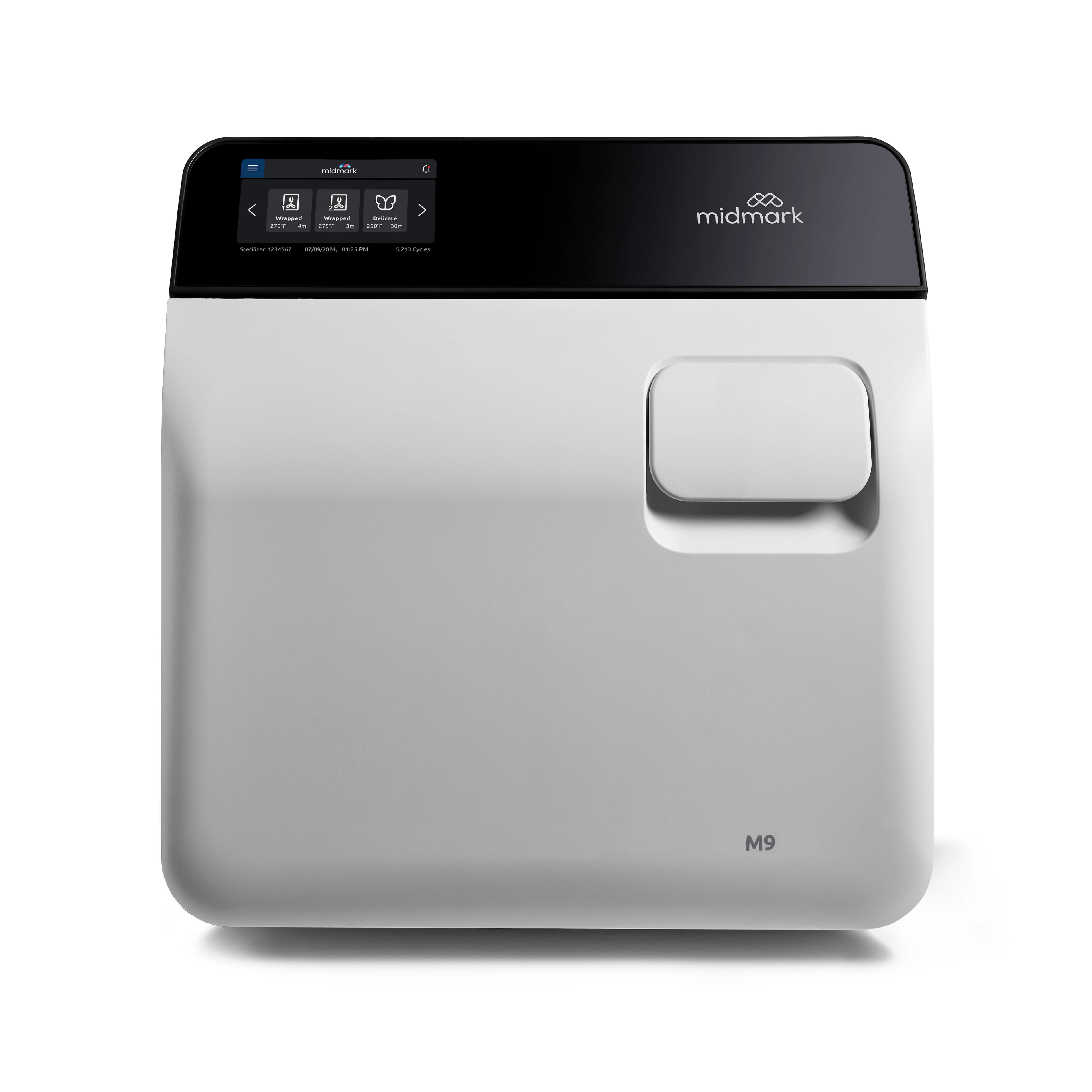 Midmark M9 Steam Sterilizer, 115V, Tabletop Autoclave with 5-inch Touchscreen, 25,000 Cycle Life - Midmark® M9 Steam Sterilizer 115V - Image 1