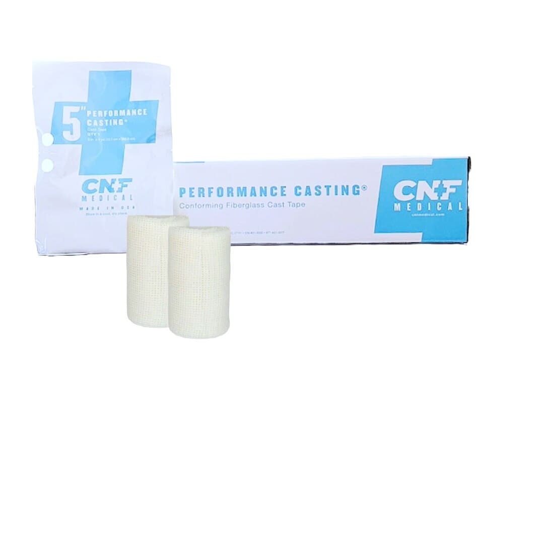 Performance Casting Fiberglass Cast Tape, White, 5" x 4 yd - Cast Tape FbrGls White - Image 1