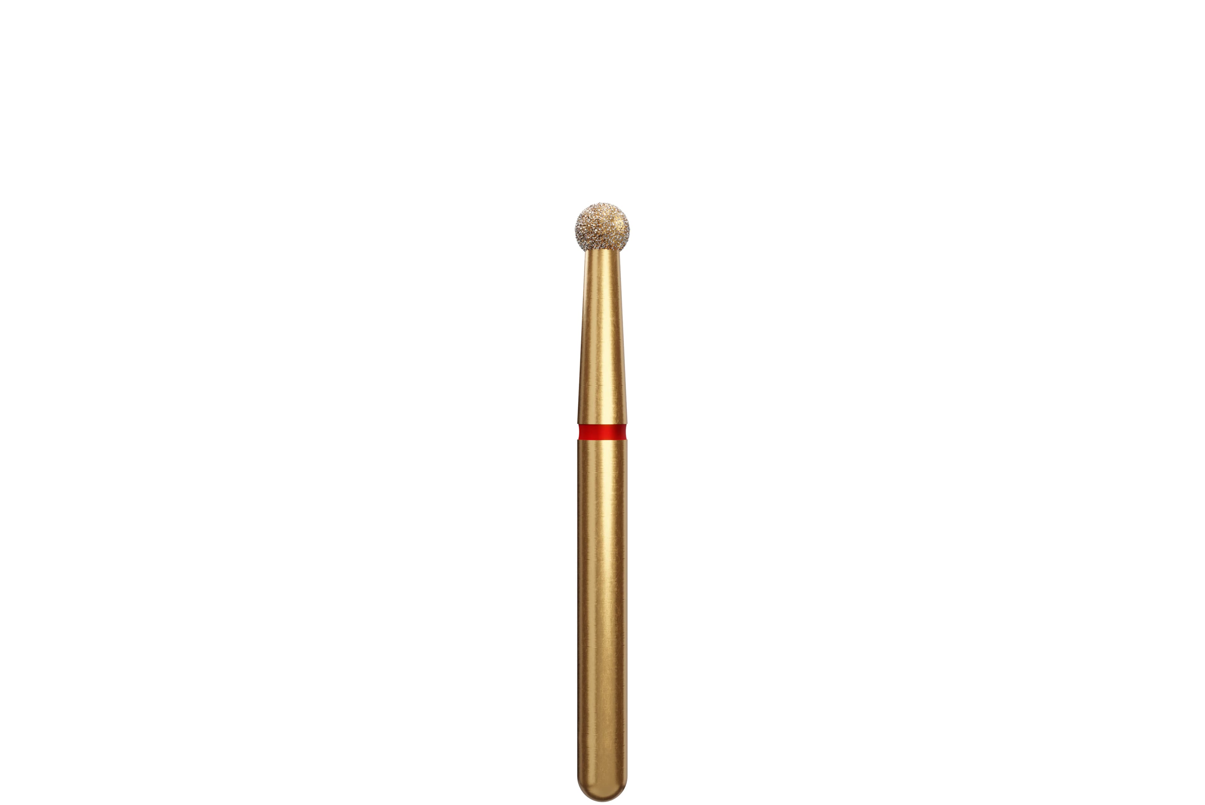 Coltene Alpen Multi-Use Multilayer Diamond Bur, FG, Fine, Round, #801-018, 1.8 mm Head, 5/Pkg - Alpen® Diamonds - Fine - #801-018 - Image 1