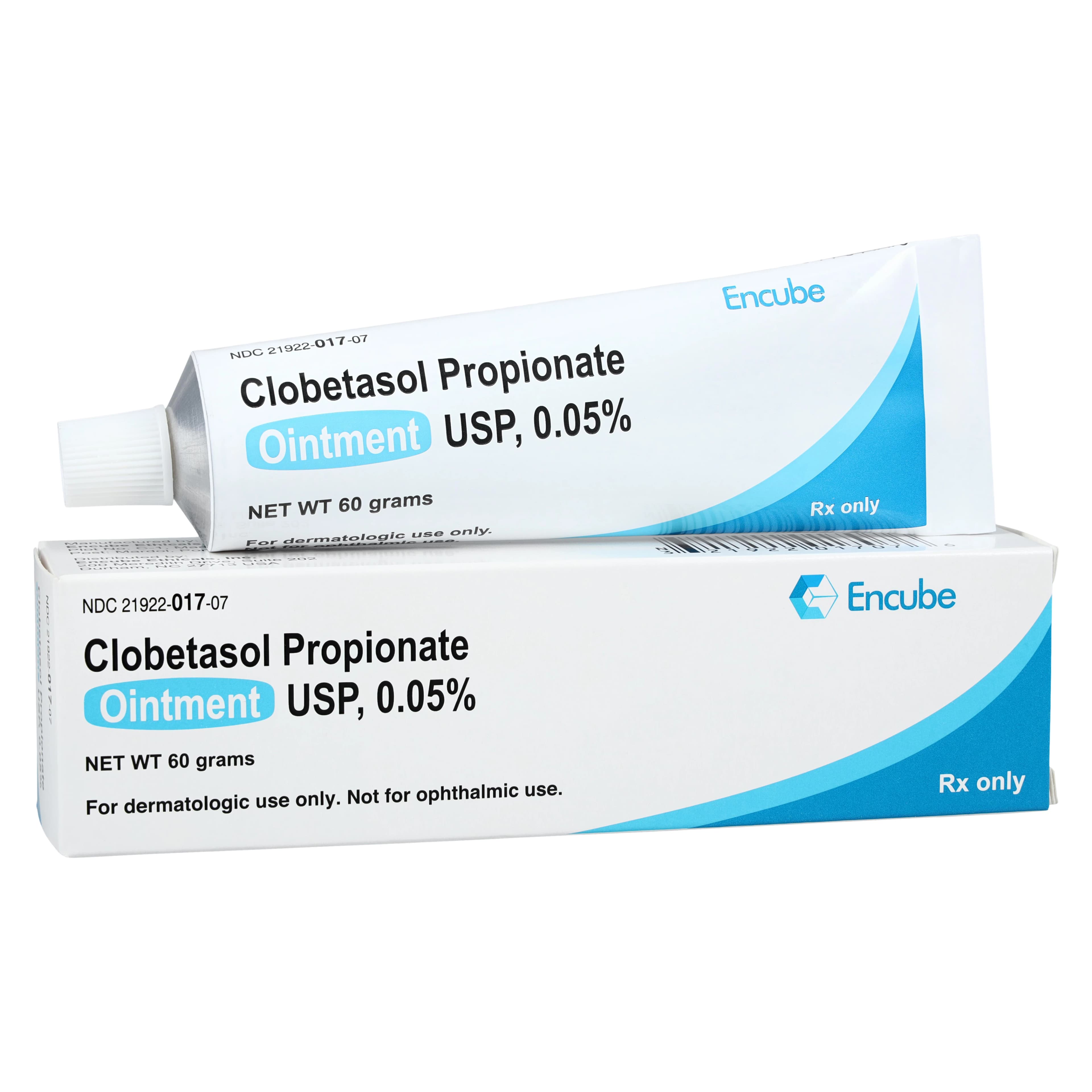 Clobetasol Propionate Ointment 0.05%, 60g Tube (Encube Ethicals Inc) - Clobetasol Propionate Ointment - Image 1