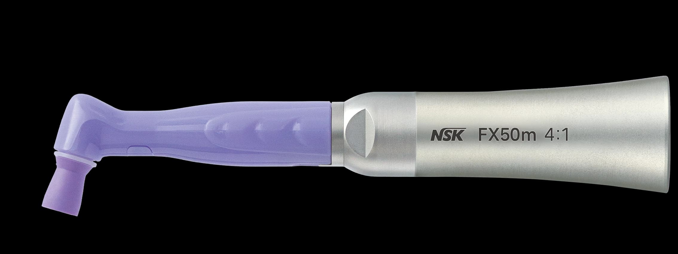 NSK FX50M Air-Driven Low-Speed Handpiece, 4:1 Reduction, Push-Button Chuck, ISO 3964 Type 1, HA12050001 - FX50M Slow Speed Handpiece 4:1 - Image 1