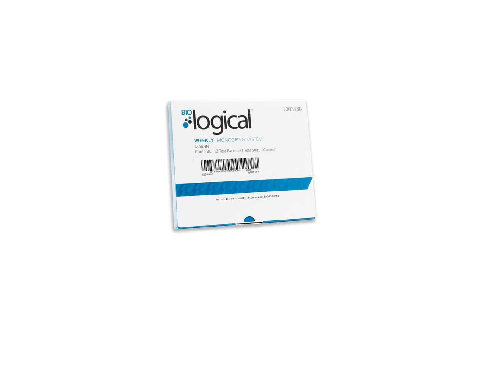 Healthfirst BIOlogical Mail-In Monitor Kit, Spore Test, 12 Packets with On Traq Reporting, 12/Pk - BIOlogical Mail-In Monitor Kit - Image 1