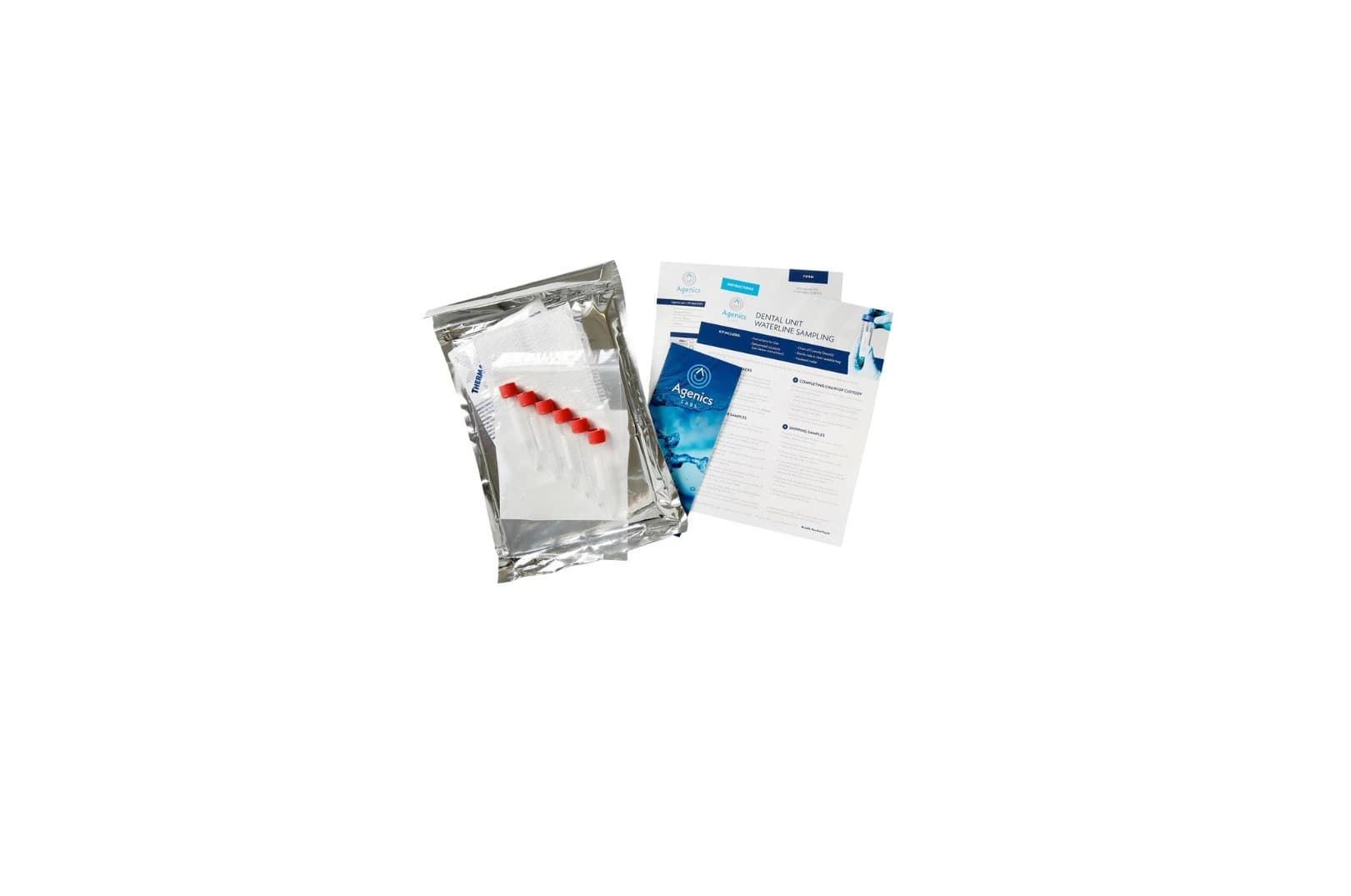 Healthfirst RapidCheck Mail In Water Test Kit, 4 Vials, OnTraq Reporting, 4/Package - RapidCheck Mail In Water Test - Image 1