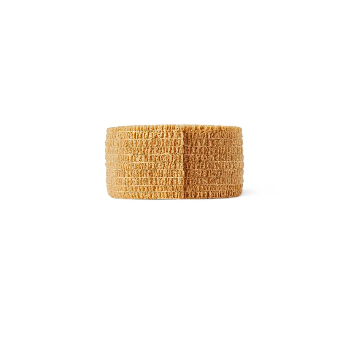 Medline Cohesive Bandage, Elastic, 1" x 5 yd, Tan, Sterile, 30/Case - Bandage Self-Adh LF ST Tan - Image 1