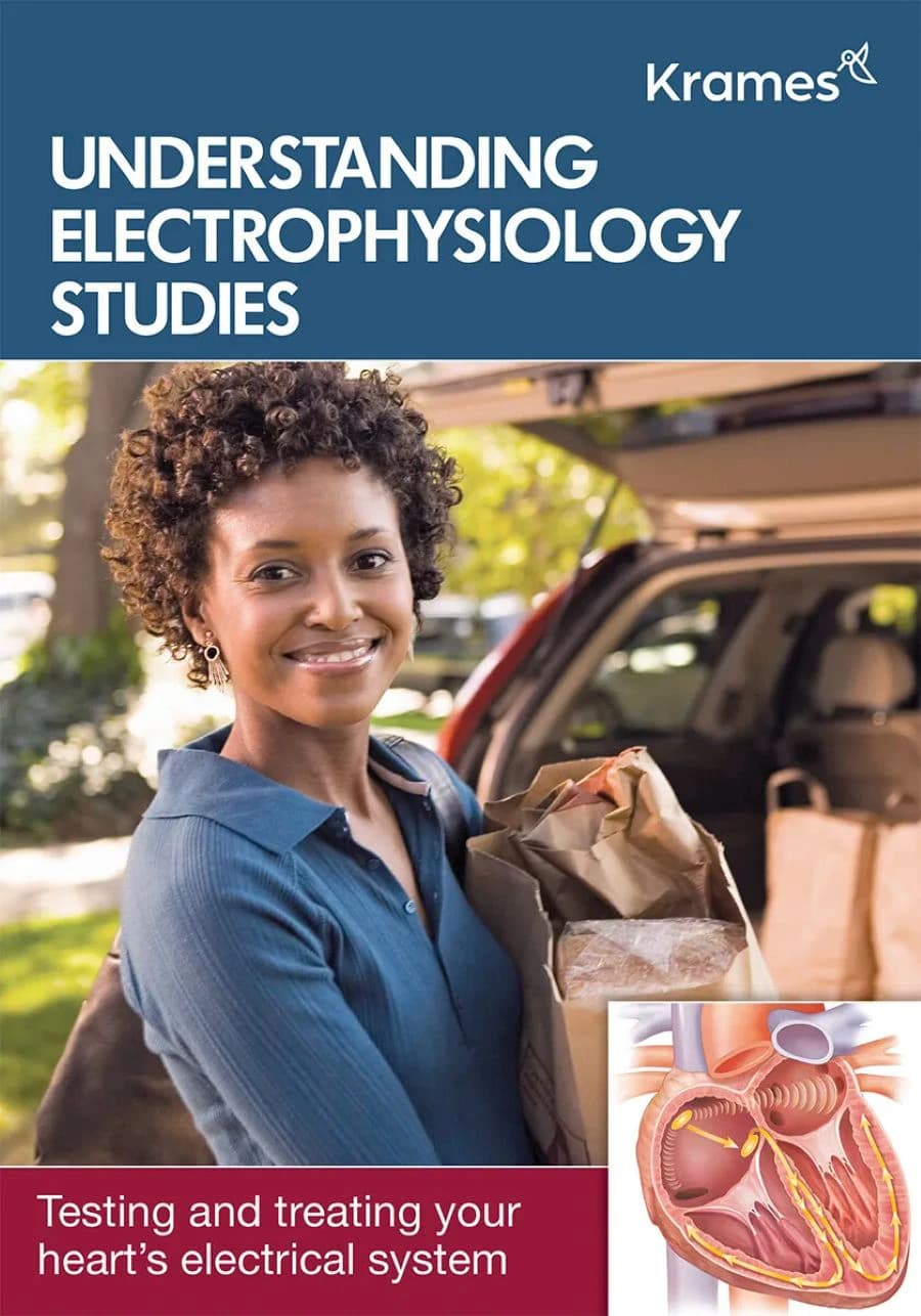 Krames Understanding Electrophysiology Studies Education Booklet, English, 16 Pages, Full Color, Each - Booklet Understanding Electrop - Image 1
