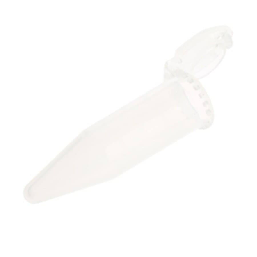 Celltreat Scientific Macro Centrifuge Tube, Snap Top, Clear, 5 mL, 100/Case - Macro Centrifuge Tube Snap Clr - Image 1