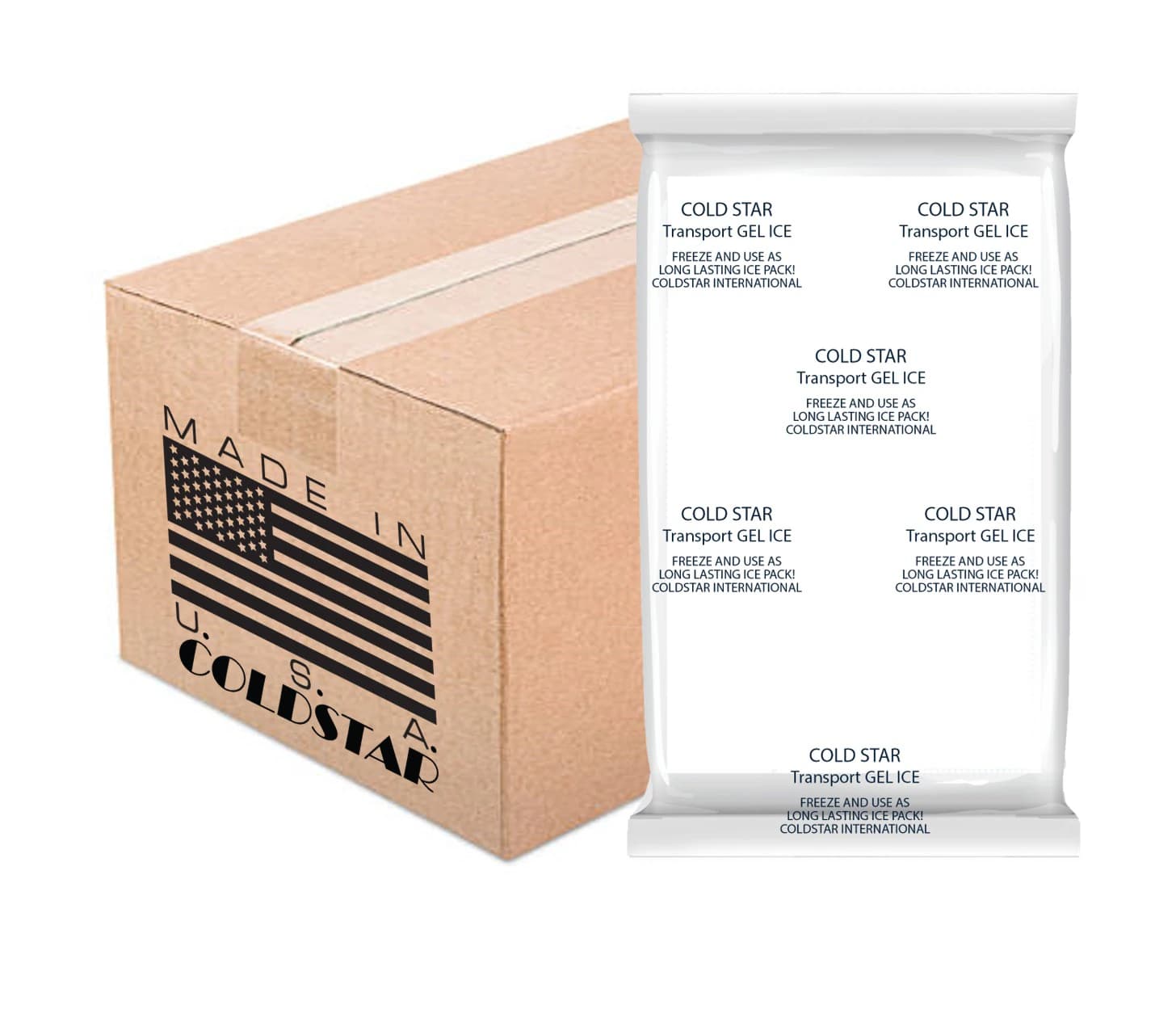 Coldstar Transport Freeze Gel Refrigerant Pack, 24/Case - Transport Freeze Gel - Image 1