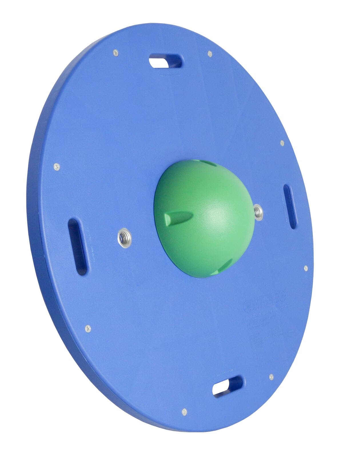 CanDo Balance Board, 16" Diameter, Green Plastic - Board Balance CanDo 16" - Image 1