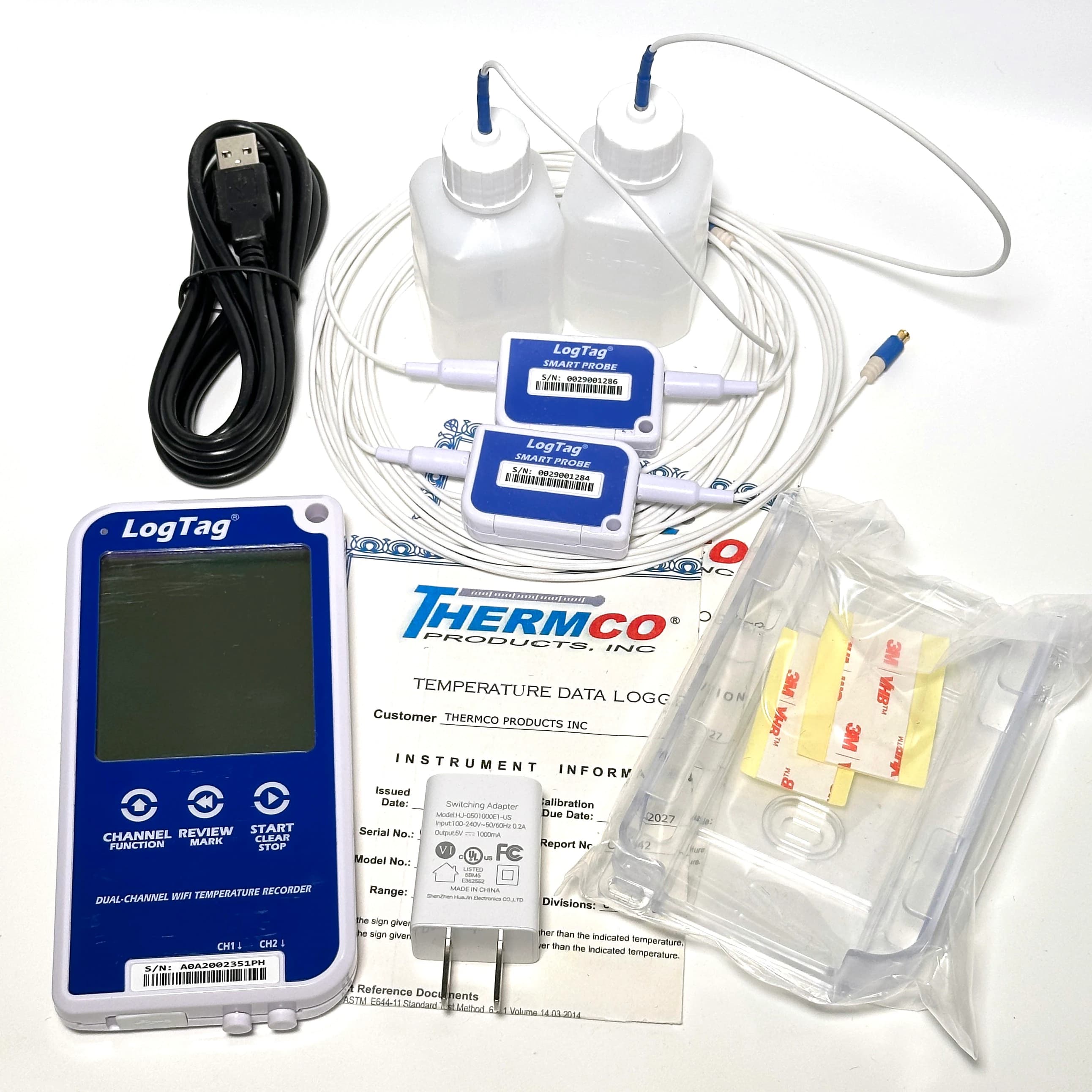 LogTag 2-Channel WiFi Data Logger (EasyLog) - LogTag 2 Chnl WiFi Data Logger - Image 1