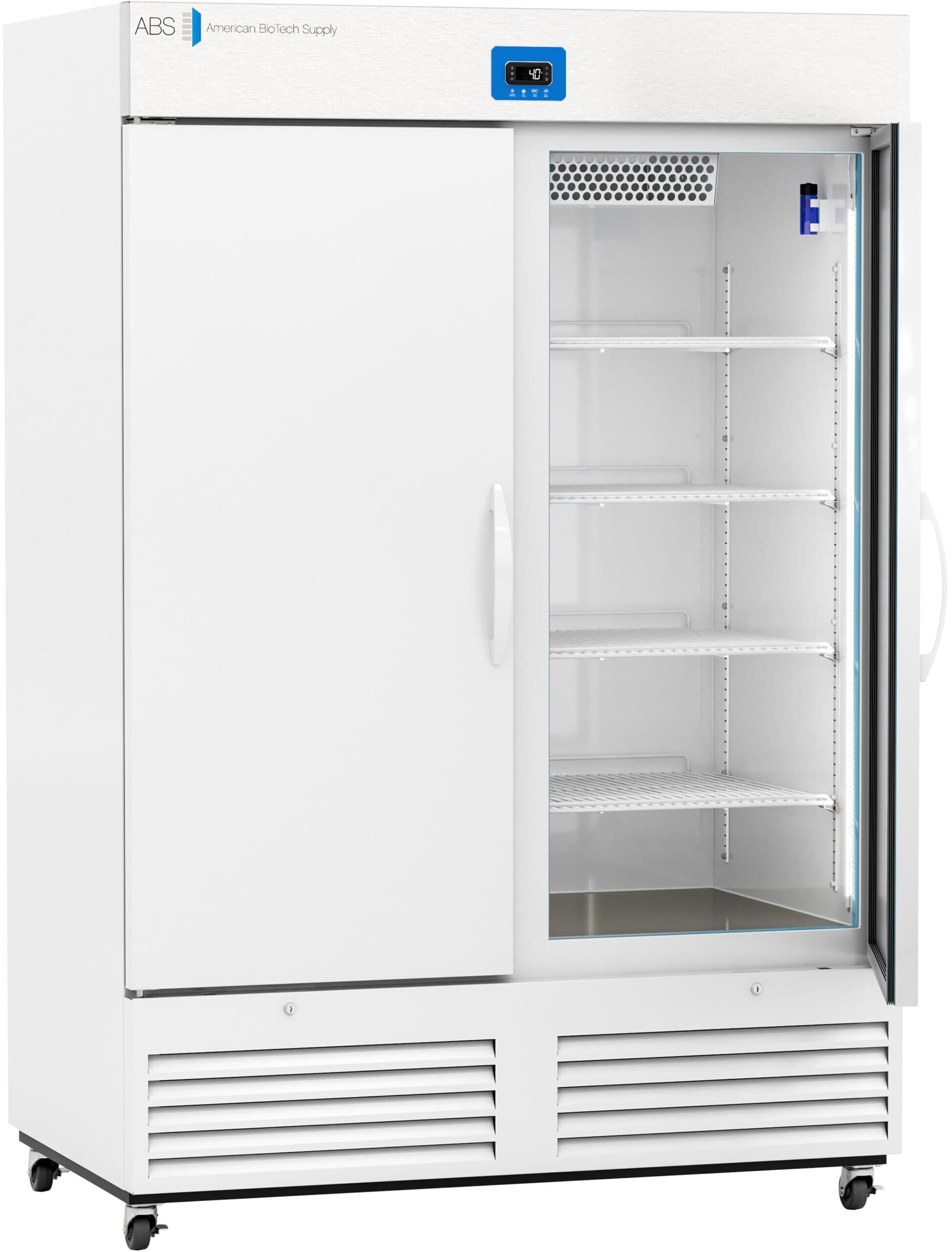 American Biotech Supply Premier Laboratory Refrigerator, 49 Cu Ft, Solid Door, Self-Closing, +2 to 15°C, Cycle Defrost - Premier Lab Fridge VSC Solid - Image 1
