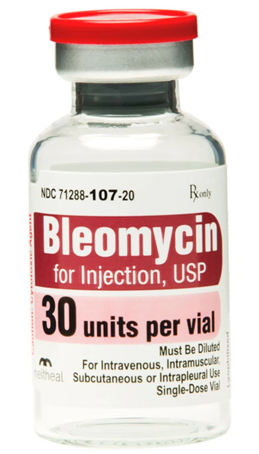 Bleomycin for Injection, 30 IU Single-Dose Vial (Meitheal Pharmaceuticals) - Bleomycin Inj Pwd SDV - Image 1