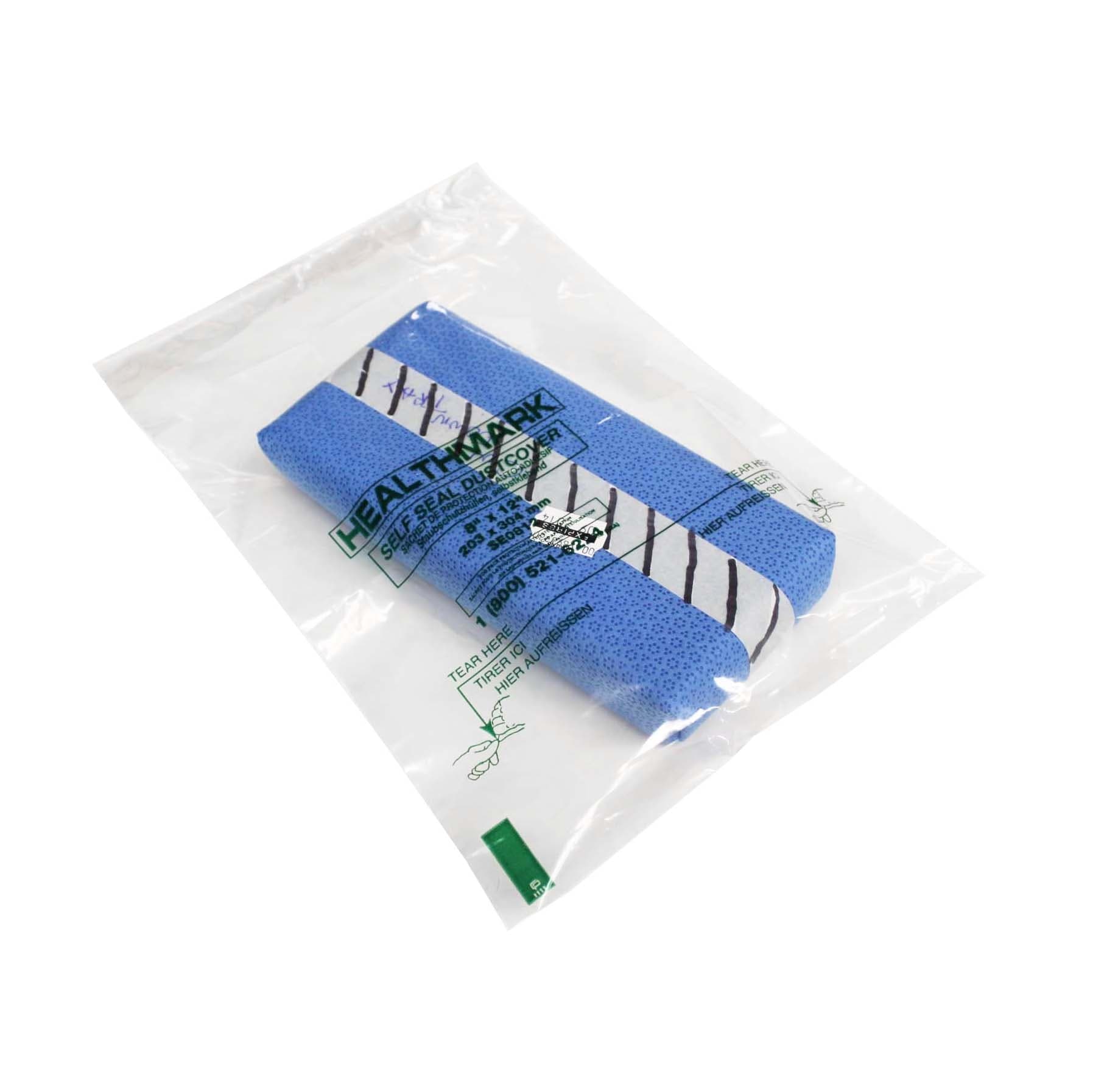 Healthmark Self-Seal Dust Cover, 8 x 12 in, 1000/Case - Cover Dust Self-Seal 8x12 - Image 1