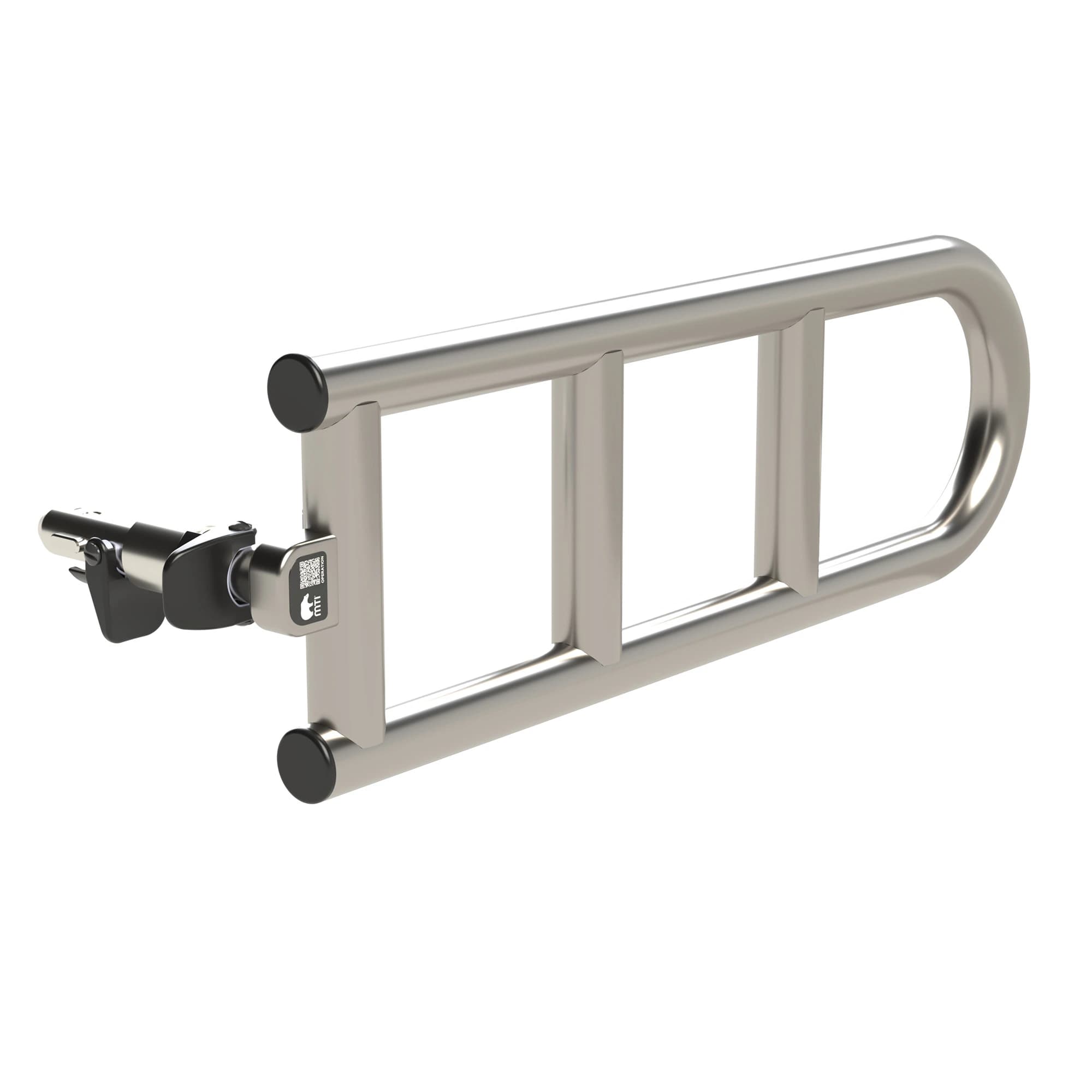 MTI Transfer Support Arm, ADA Compliant, Spline Mounted with Adapter G2, Stainless Steel, 7 lbs, 1/Box - Transfer Support ADA Compliant Spline Mtd with Adptr G2 - Image 1