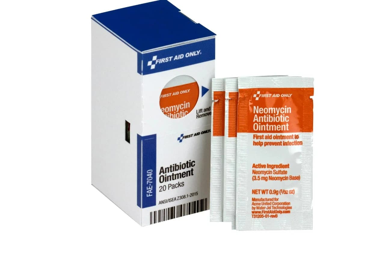Acme Antibiotic Ointment Neomycin, SmartCompliance Refill, 0.9g Individual Packets, 20/Box - Antibiotic Ointment Neomycin - Image 1
