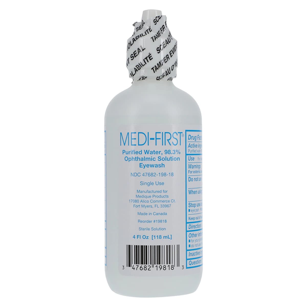 Medi-1st Eye & Skin Wash Solution, 98.3%, 4 oz/Bottle - Medi-1st Eye & Skin Wash - Image 1