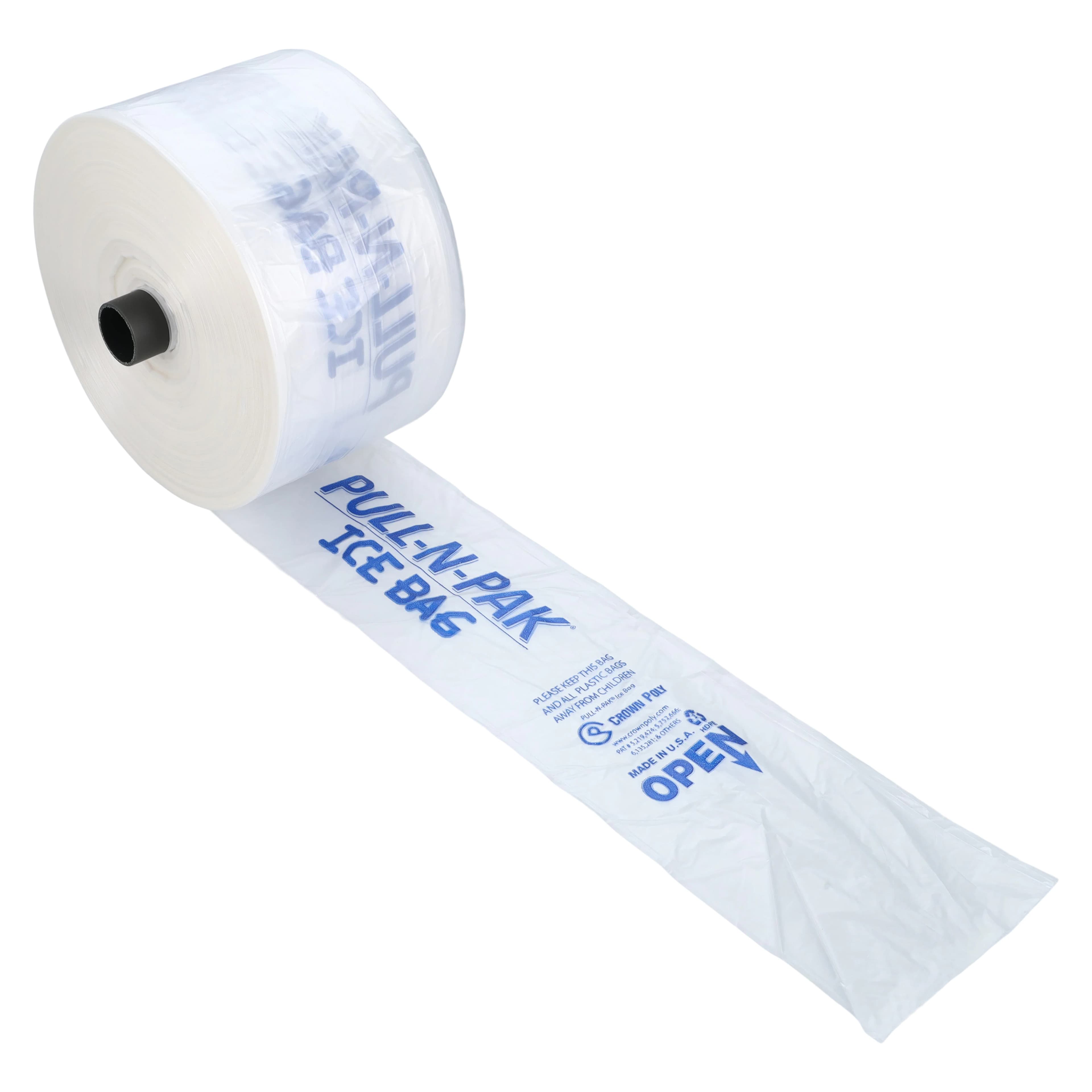 Crown Poly Xtreme Ice Bag, 15" x 20" - Ice Bags 15x20" - Image 1
