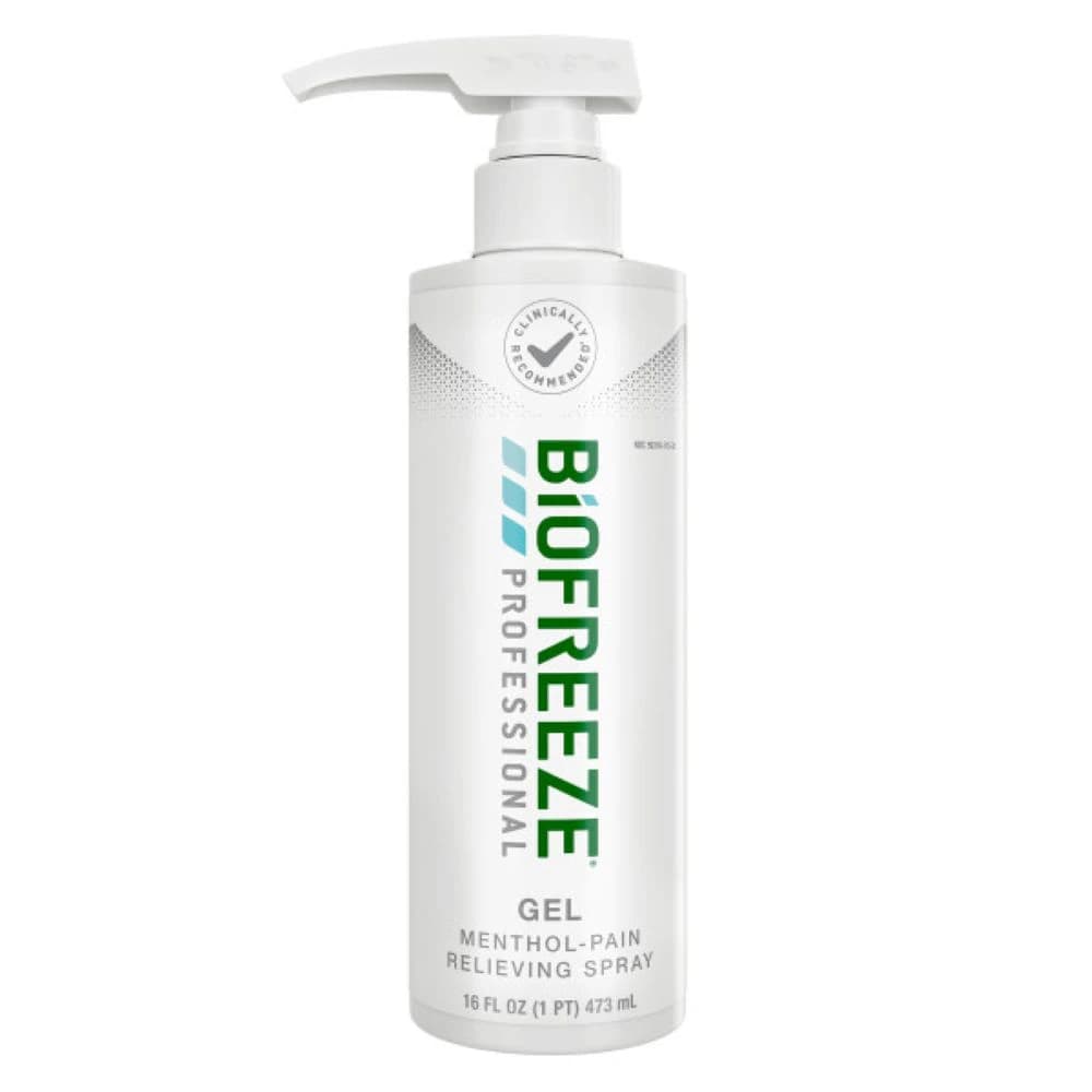 Biofreeze Professional Green Gel Pump, 16 oz Bottle - Biofreeze Pro Green Gel Pump - Image 1