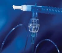 Airlife Misty Max 10 Nebulizer, Disposable with Baffled Tee Adapter, 7 ft Tube, Each - Misty-Neb Nebulizer 7'Tube - Image 1