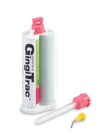 Centrix GingiTrac Gingival Retraction Paste Refill Kit, 1:1 Automix, 2 x 50 mL Cartridges, 10 Mixing Nozzles, 10 Dispensing Tips, 360100 - Gingitrac Retraction Refill 1:1 (2) 50ml Cartridges 360100 - Image 1