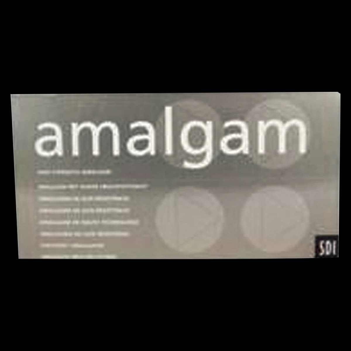 SDI GS-80 Admix Amalgam Capsules, Regular Set, 3-Spill (800 mg), 50/Box, 4403303 - GS-80 Caps Regular Set 3 Spill 50/Bx, 4403303 - Image 1