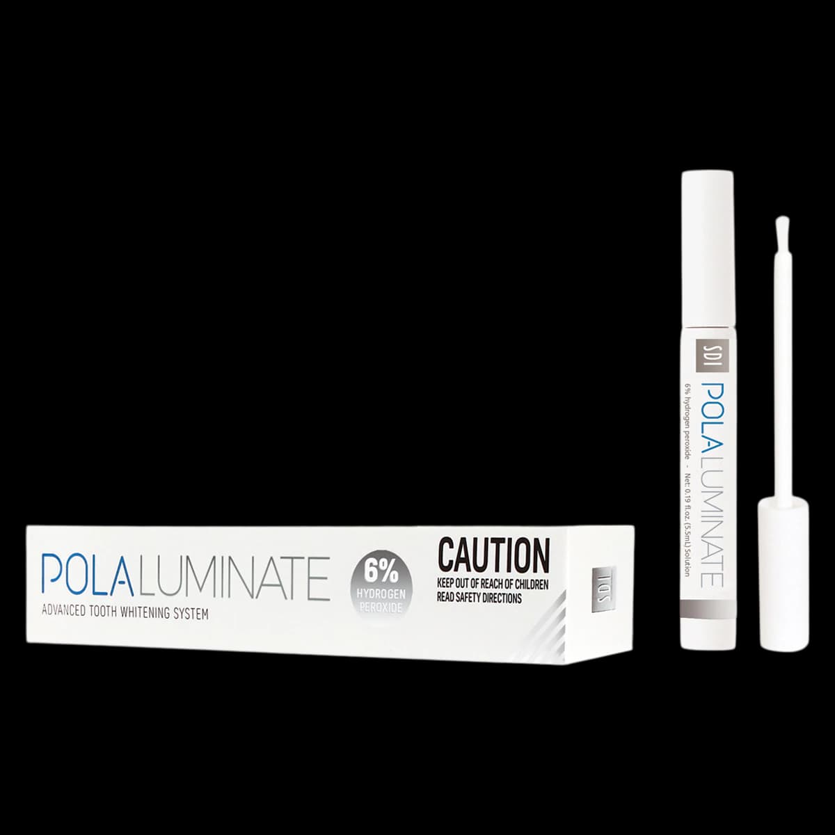 SDI Pola Luminate At-Home Whitening Pen, 6% Hydrogen Peroxide, 5.5 mL, Spearmint, 1 Each (7700092) - Pola Luminate Whitening Pen - 6% Pen - Image 1