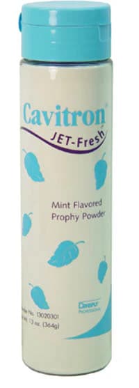 Cavitron Jet-Fresh Prophy Powder, Sodium-Free, Mint, 13 oz Bottle, 130203 - Cavitron Jet-Fresh Prophy Powder 13oz - Image 1
