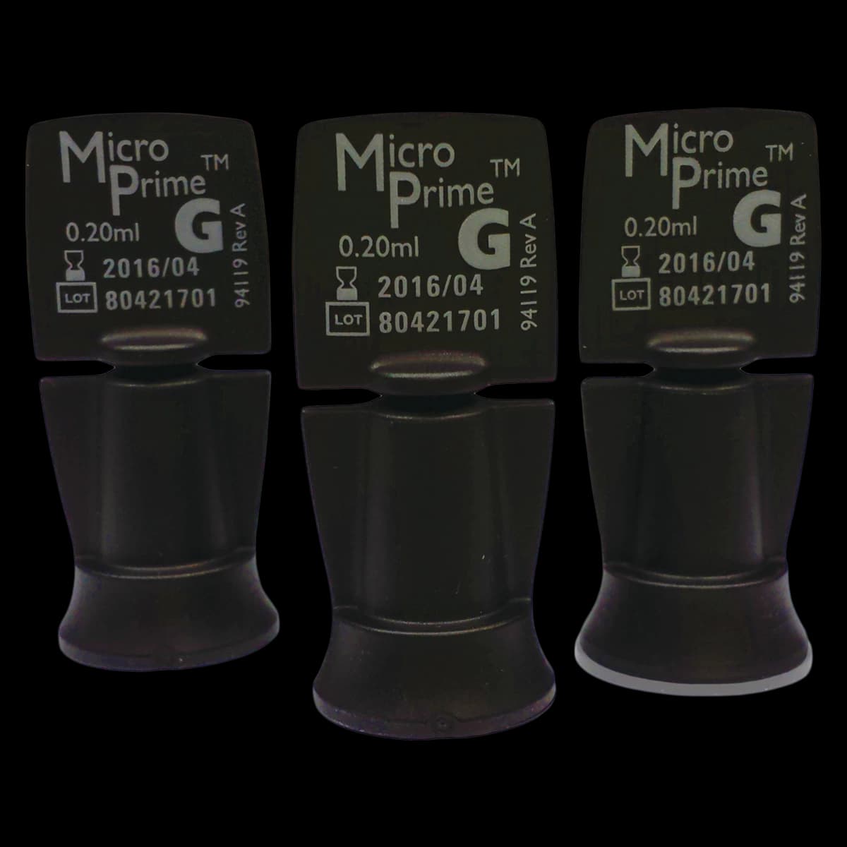 Micro Prime Type G Dentin Desensitizer, Unit Dose Applicators, 0.2 ml, 50/Pk, 94263 - Micro Prime Desensitizer, Unit Dose Applicators, Type G, 0.2 ml, 50/Pk, 94263 - Image 1