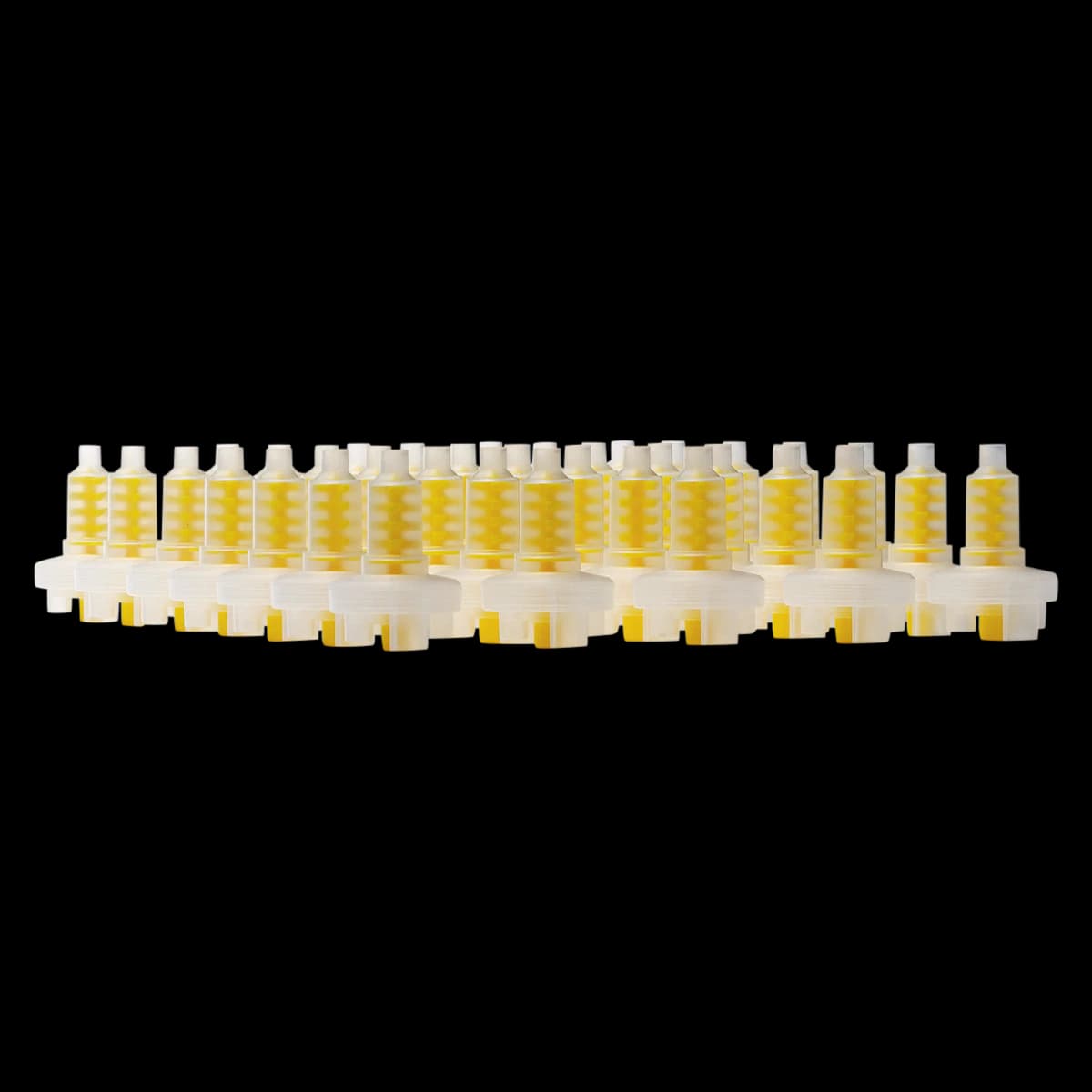 Kulzer Flexitime Dynamix Mixing Tips, Yellow, 380 mL VPS, 50/Pk, 40004353 - Flexitime, Dynamic Mixing Tips, 380 ml, VPS, Yellow, 50/Pk, 40004353 - Image 1